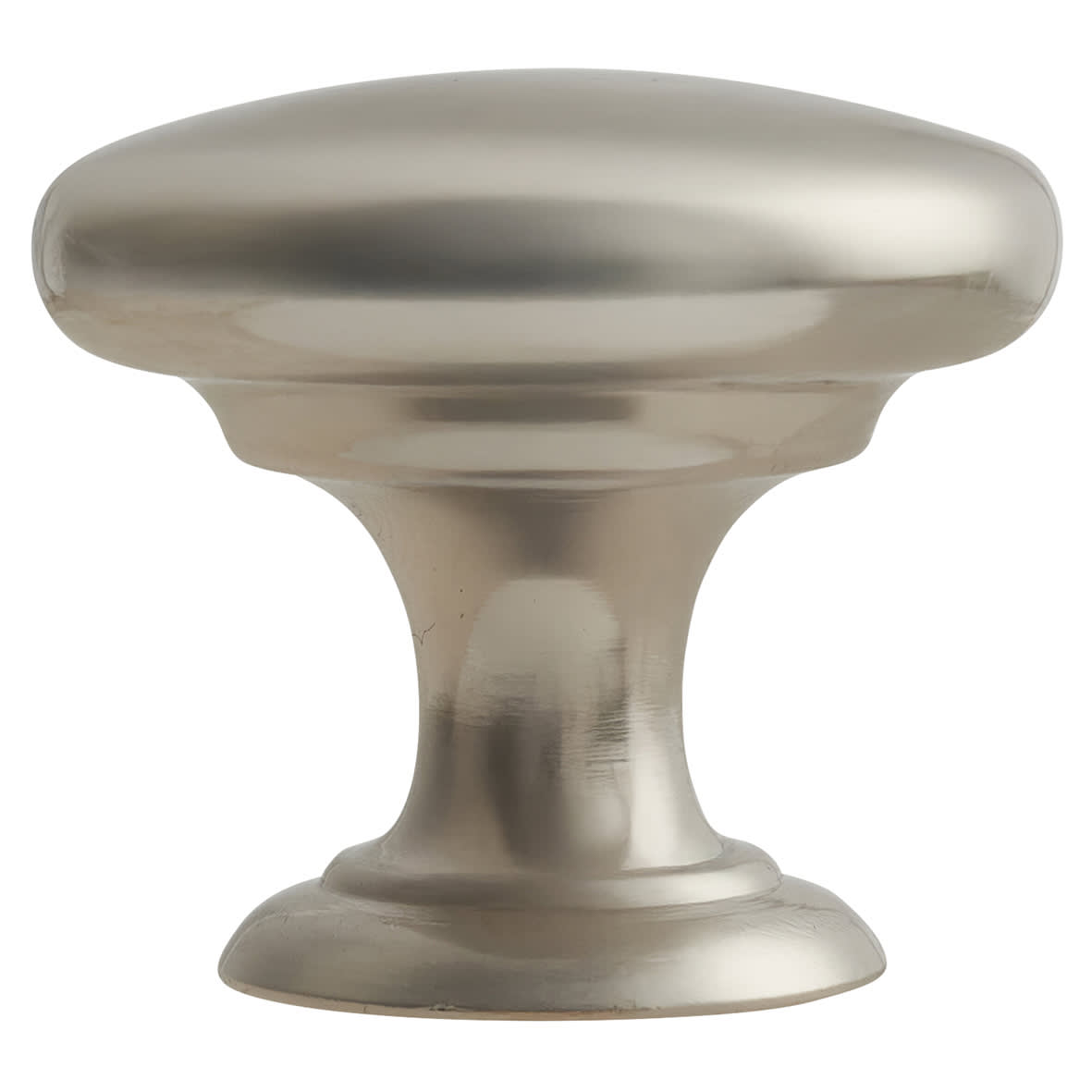 Crofts & Assinder Monmouth Round Cabinet Knob - 32mm Diameter - Polished Nickel - view 2