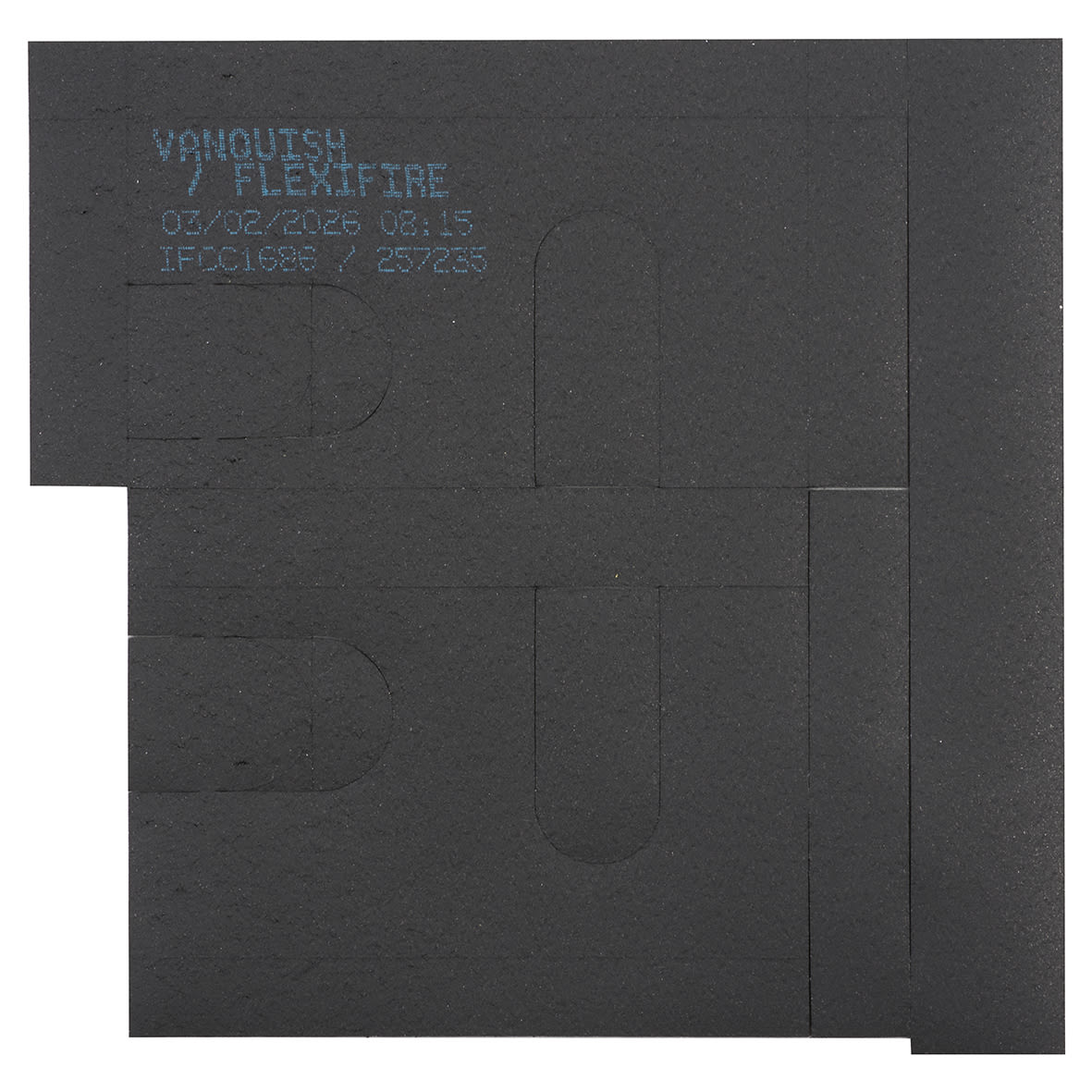1mm Flexifire Intumescent Kit for Sashlocks - & - 45-57mm Backset - view 3