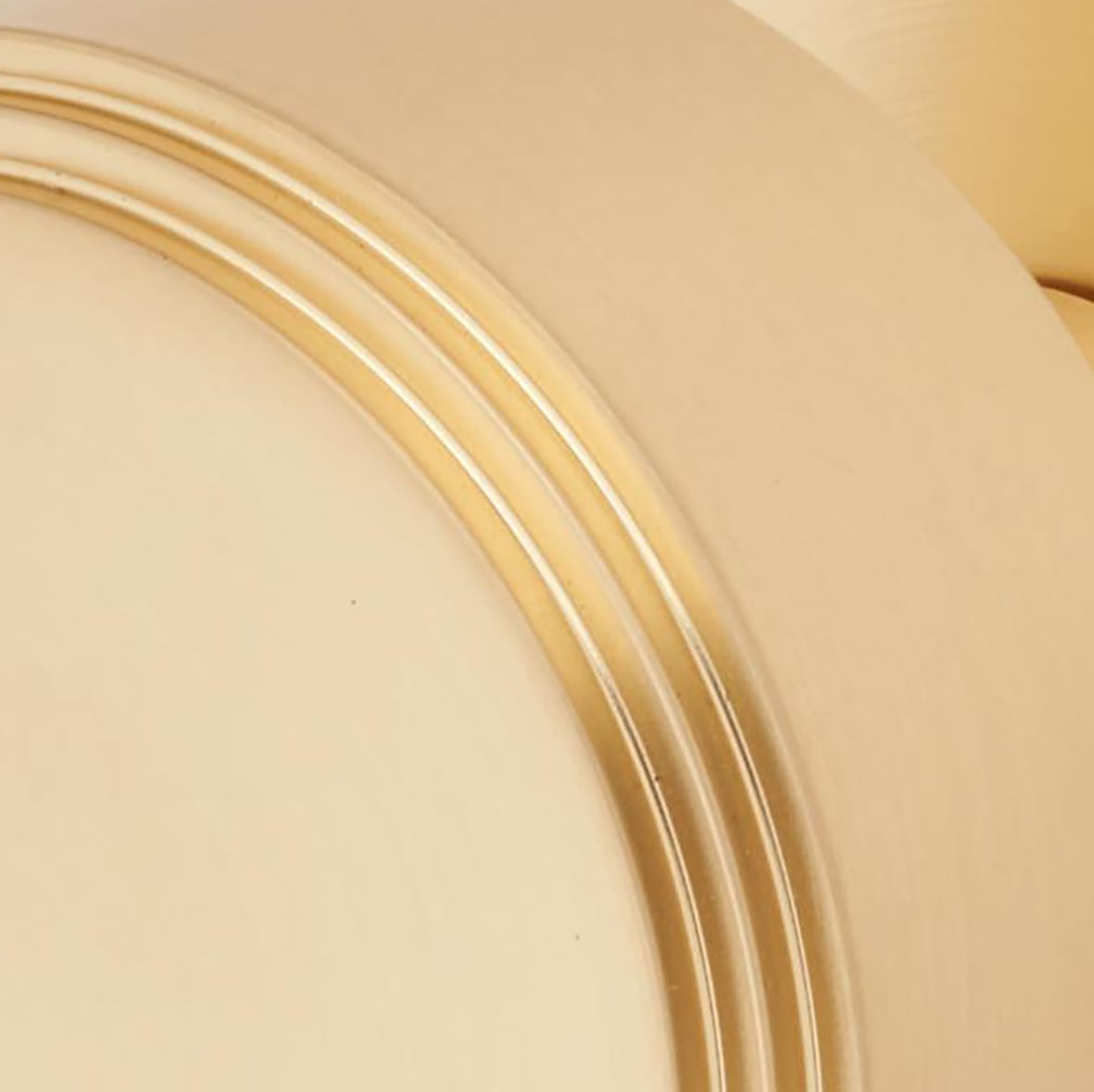 Satin Brass Step Mortice Door Knob - 60mm Rose Diameter - view 2