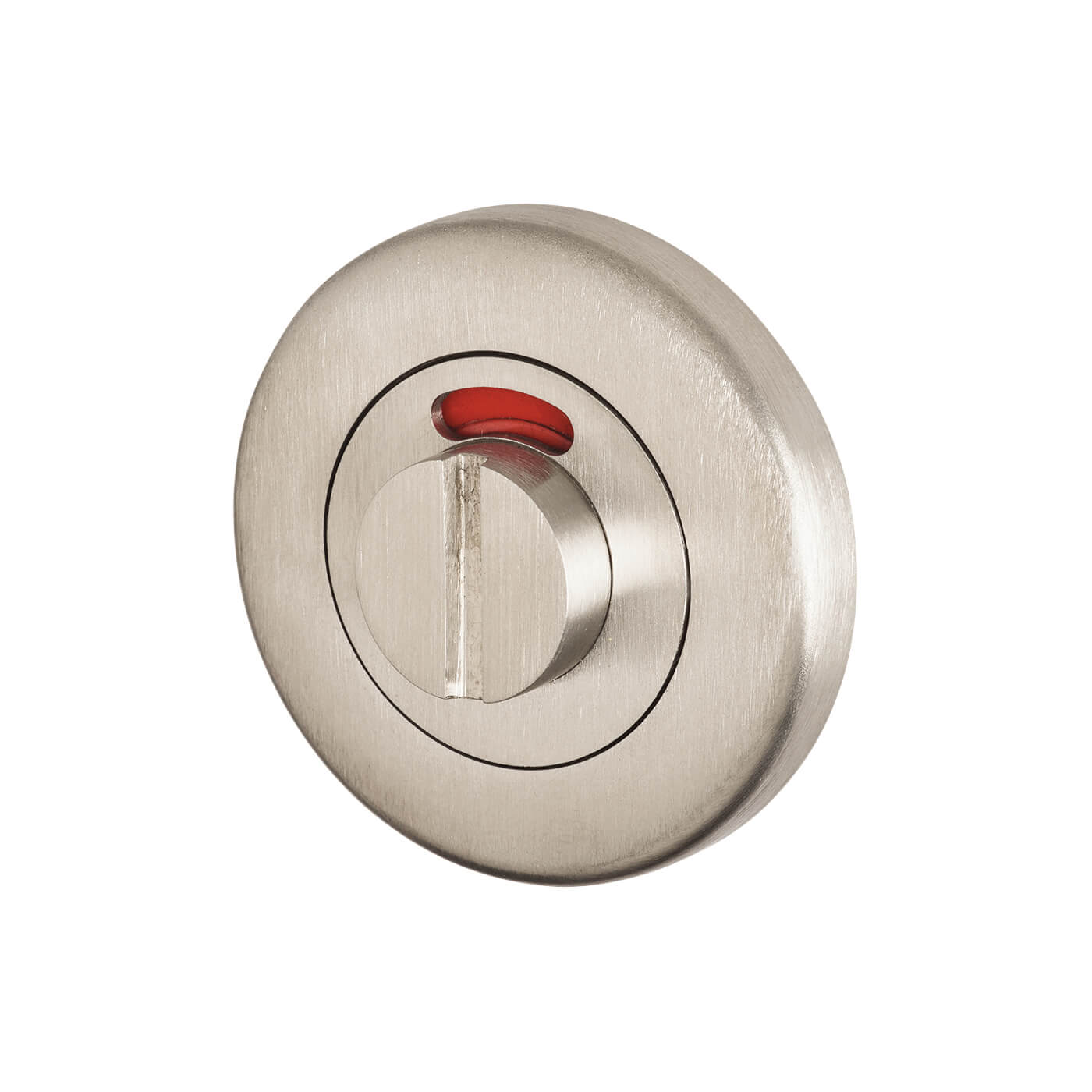 Bathroom Turn & Release with Indicator - 50mm Diameter - Satin Stainless Steel - view 4