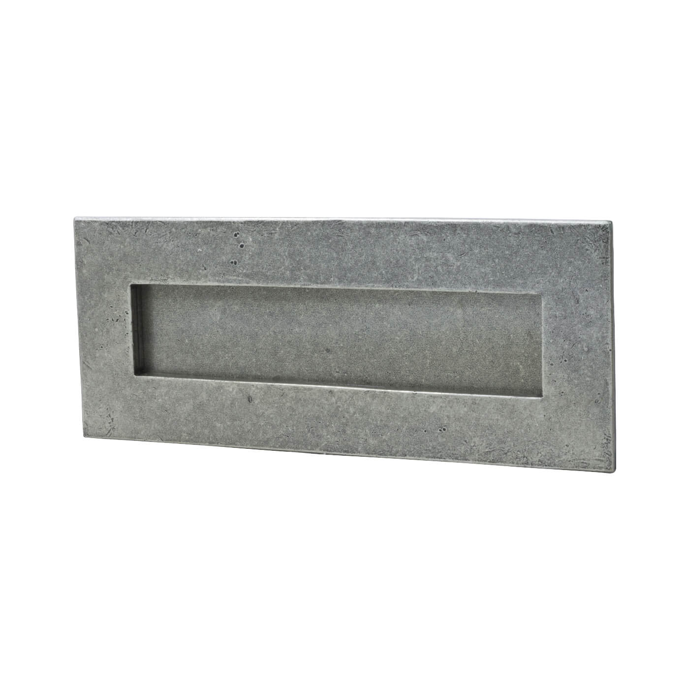 Letter Plate - 266 x 108mm - Pewter - view 2