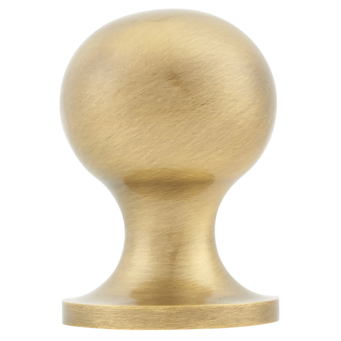 Marcus Ball Cabinet Knob - 25mm Diameter - Antique Brass - view 2