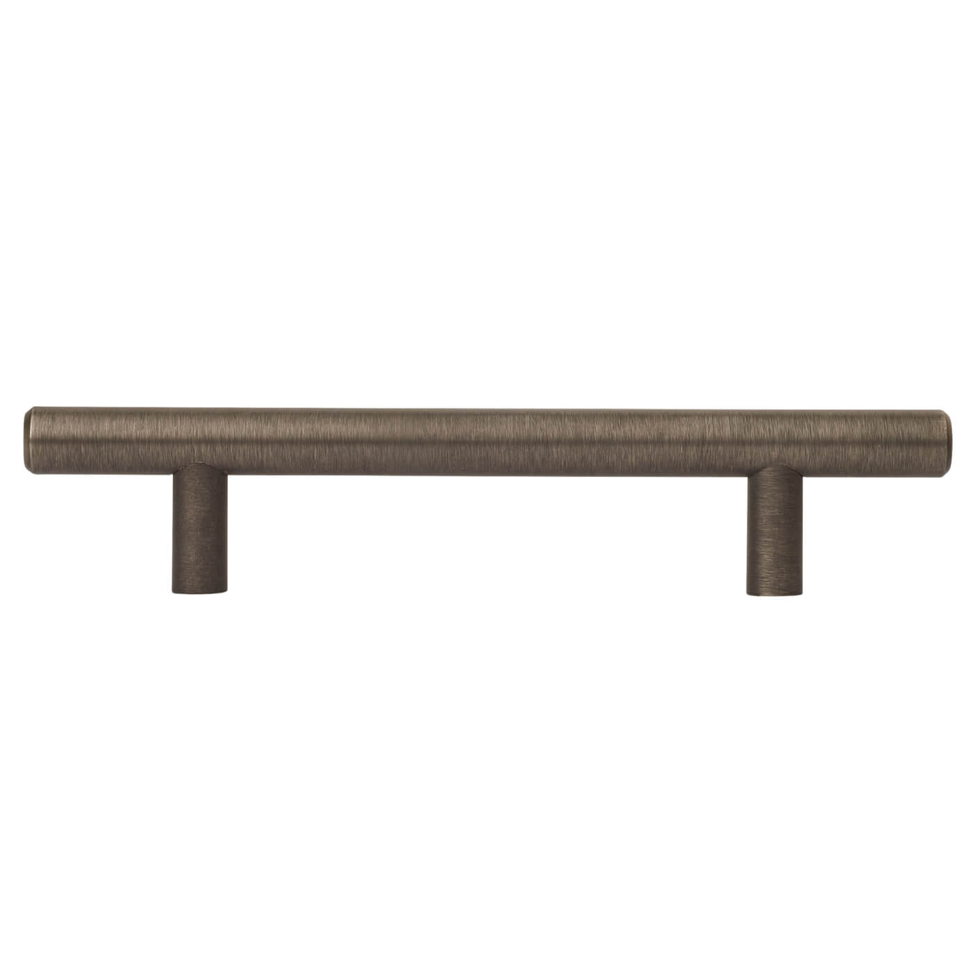 12mm T-Bar Cabinet Pull Handle - 96mm Centres - Brushed Pewter Effect - view 3