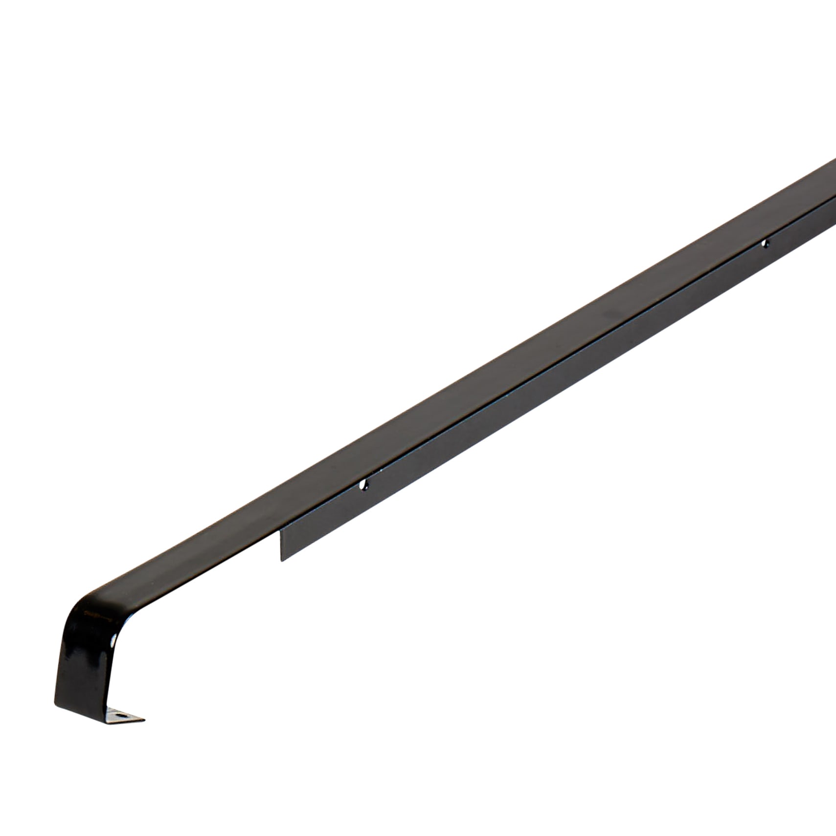 630mm Aluminium Worktop Straight Butt Joint - 30mm Worktop Thickness - Black - view 2