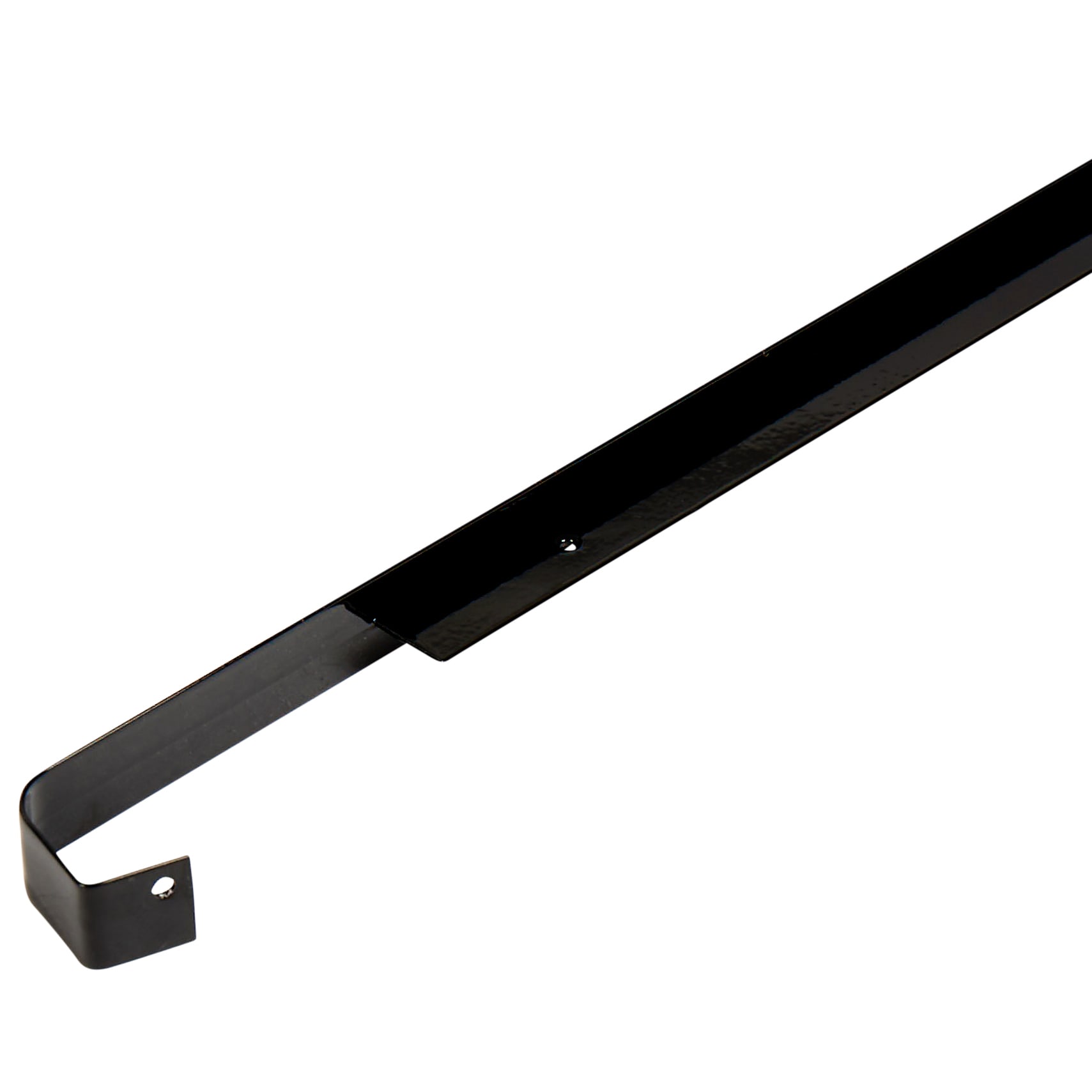 630mm Aluminium Worktop Straight Butt Joint - 30mm Worktop Thickness - Black - view 3