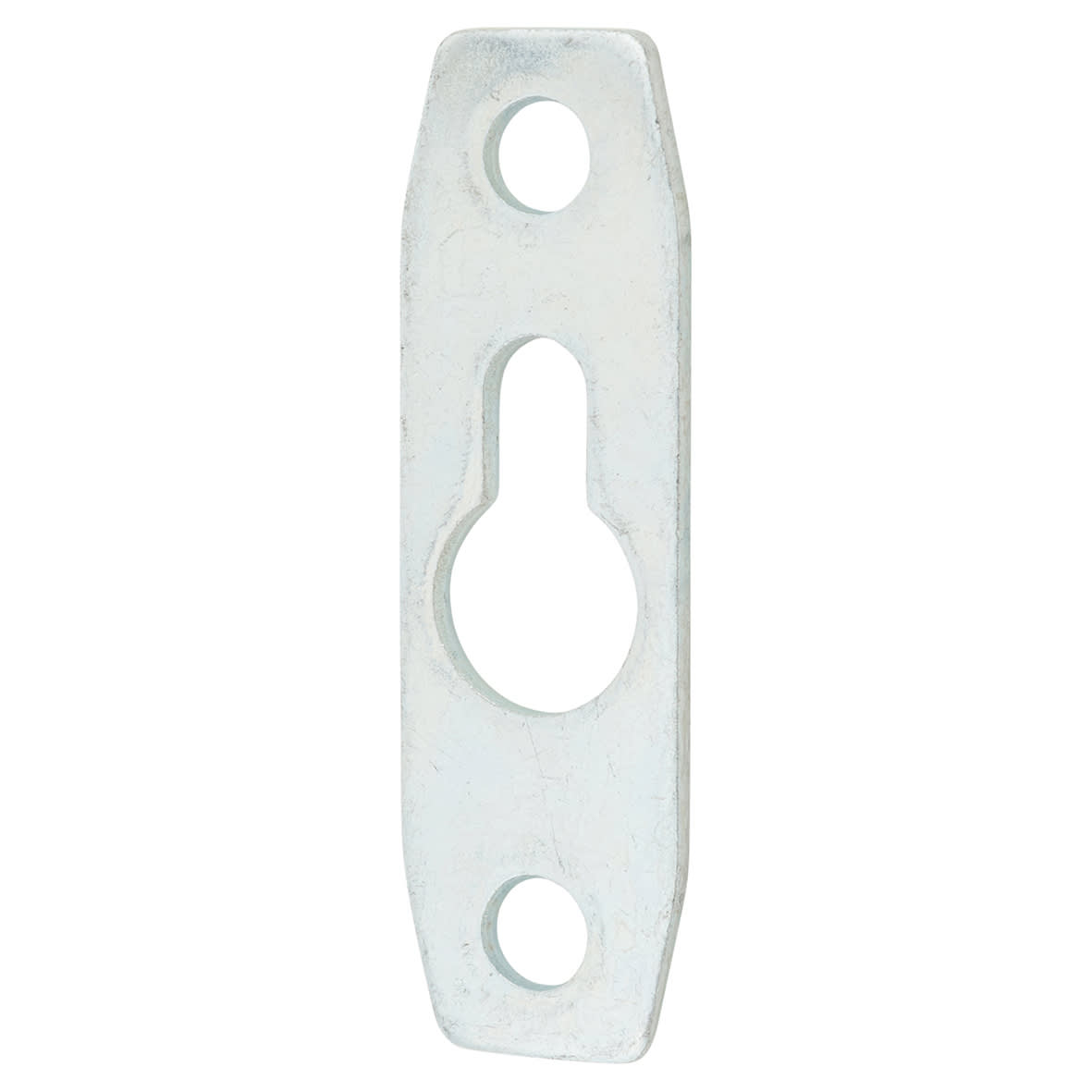 Keyhole Hanging Plate - 46 x 14mm - Zinc Plated - Pack of 10 - view 2