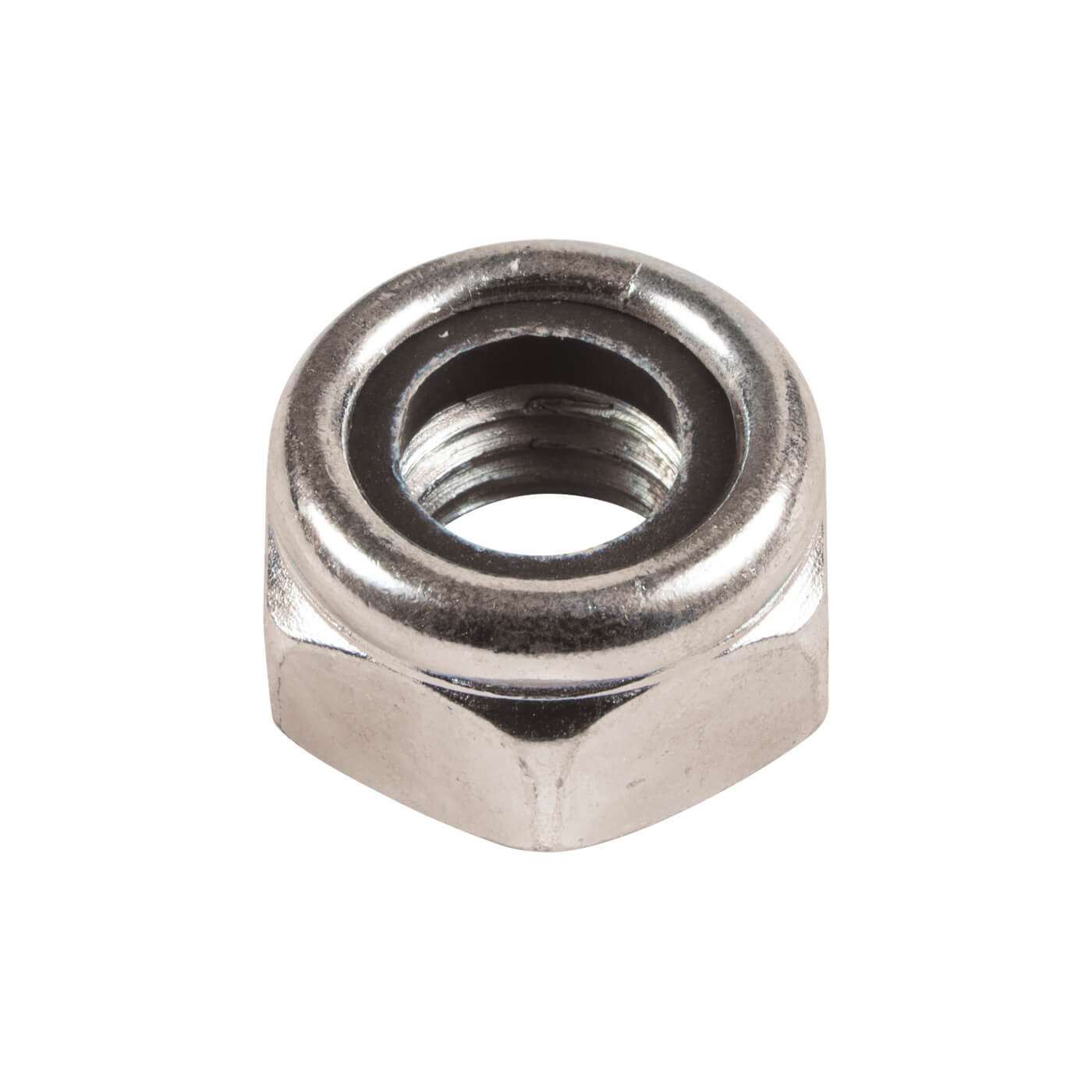 Nylon Insert Nut (Nyloc) - M12 - Pack of 8 - view 2