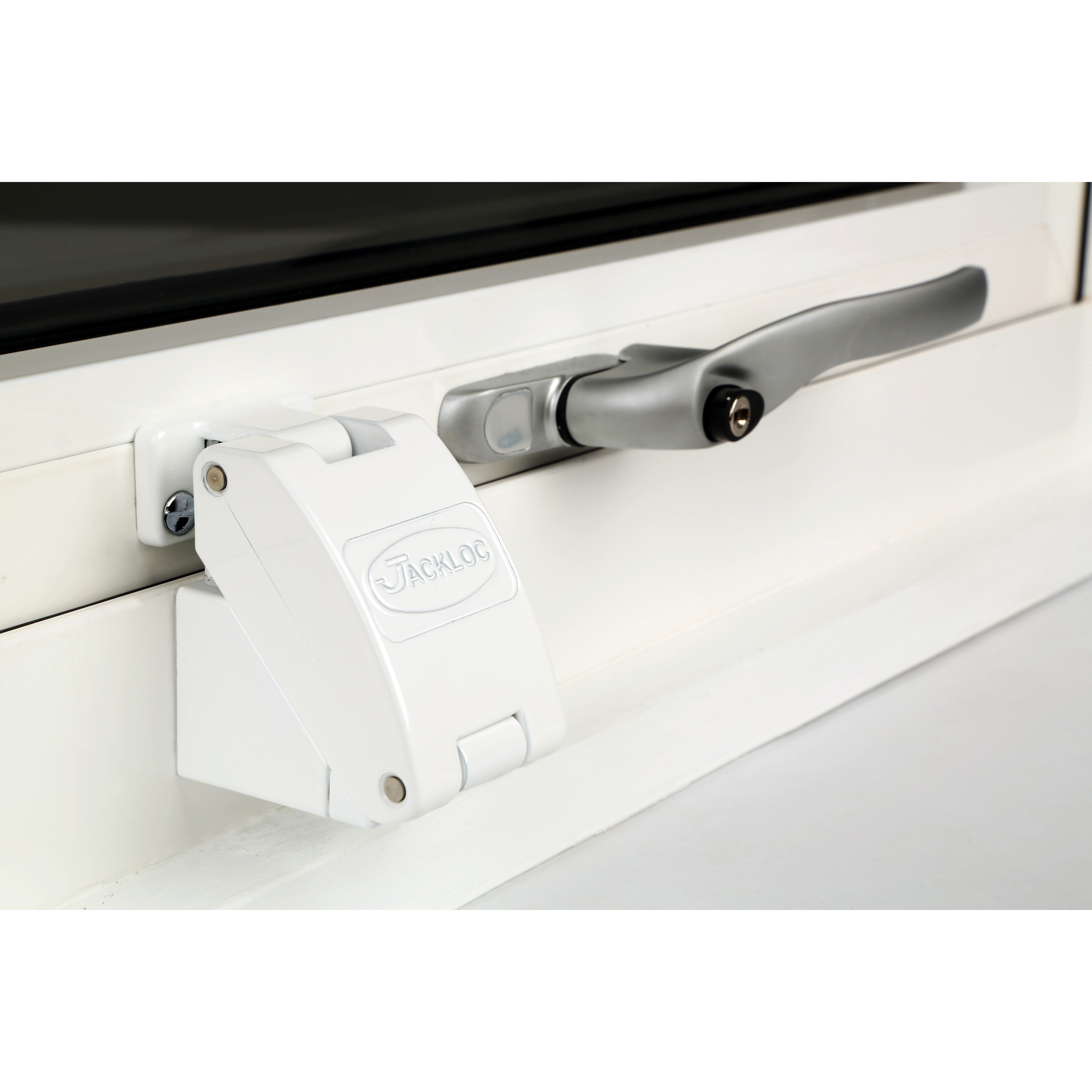 Titan Key-Locking Folding Window Restrictor - Black - view 3