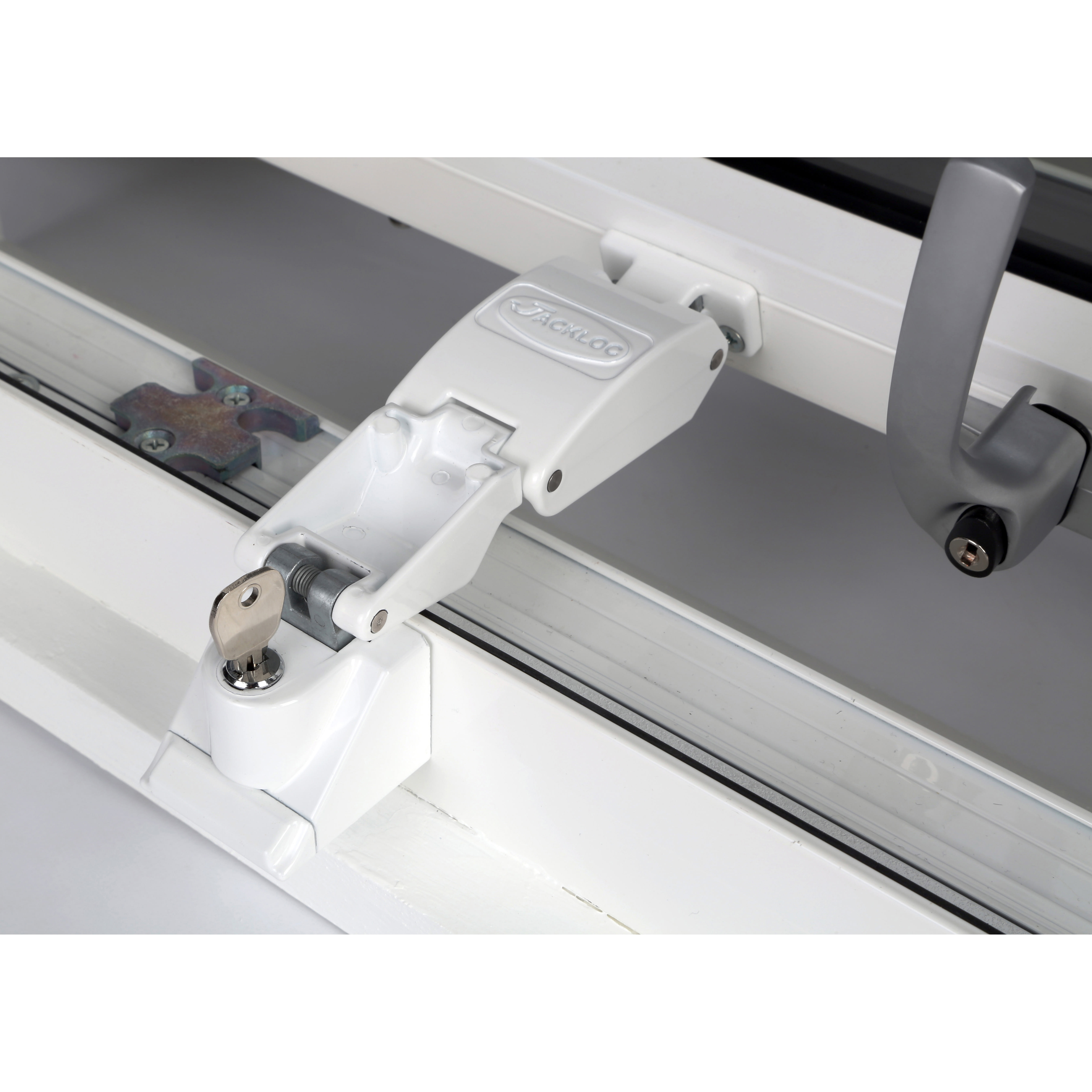 Titan Key-Locking Folding Window Restrictor - Black - view 4