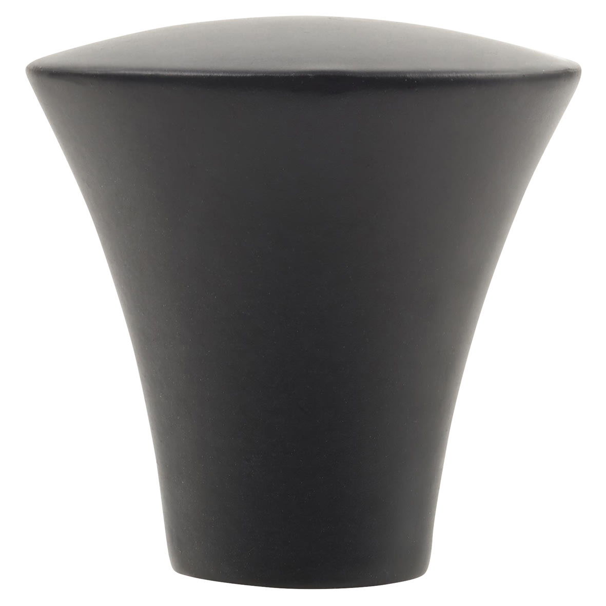 Crofts & Assinder Malvern Round Cabinet Knob - 30mm Diameter - Matt Black - view 2