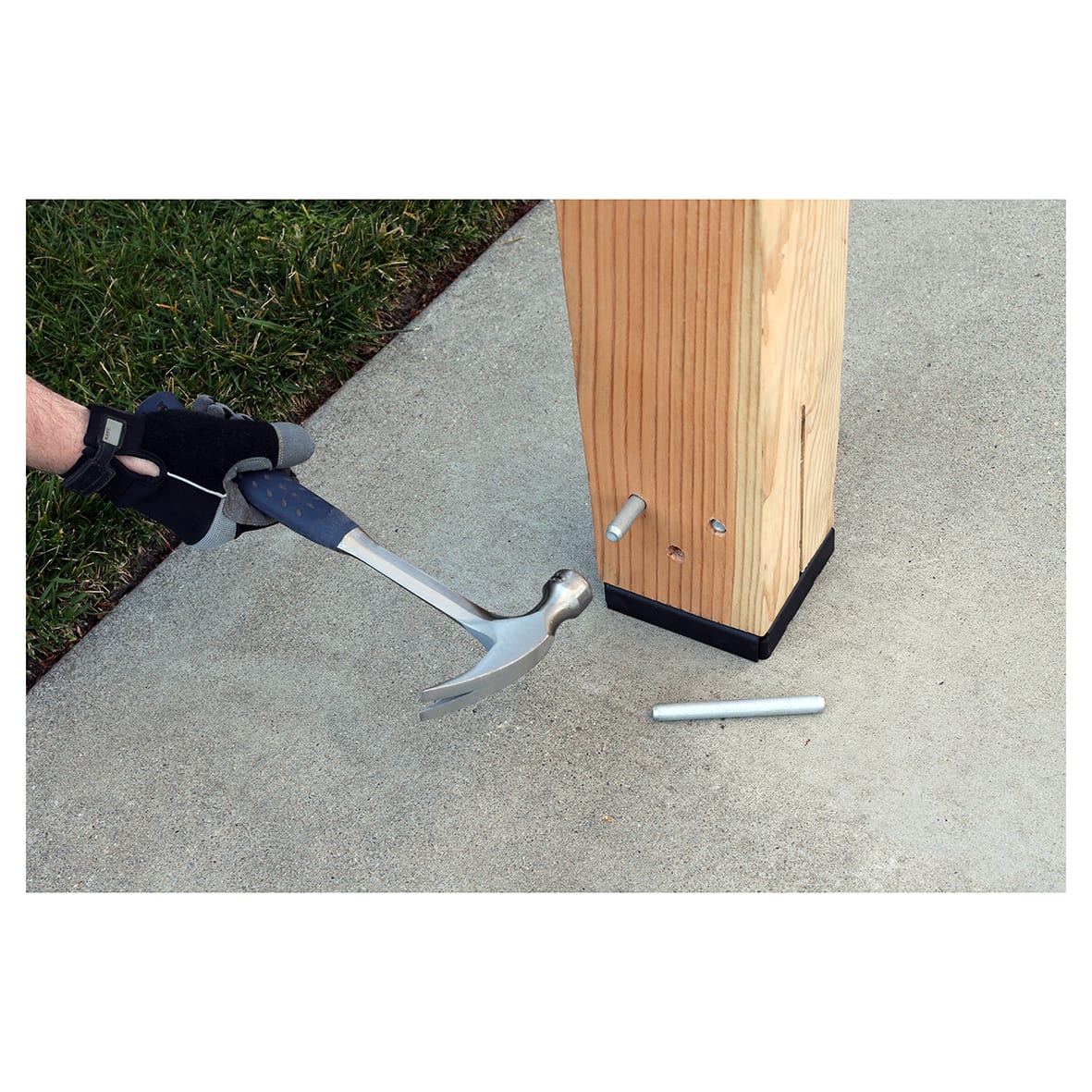 CPT66Z Concealed Post Base for 133-150mm Posts - view 2
