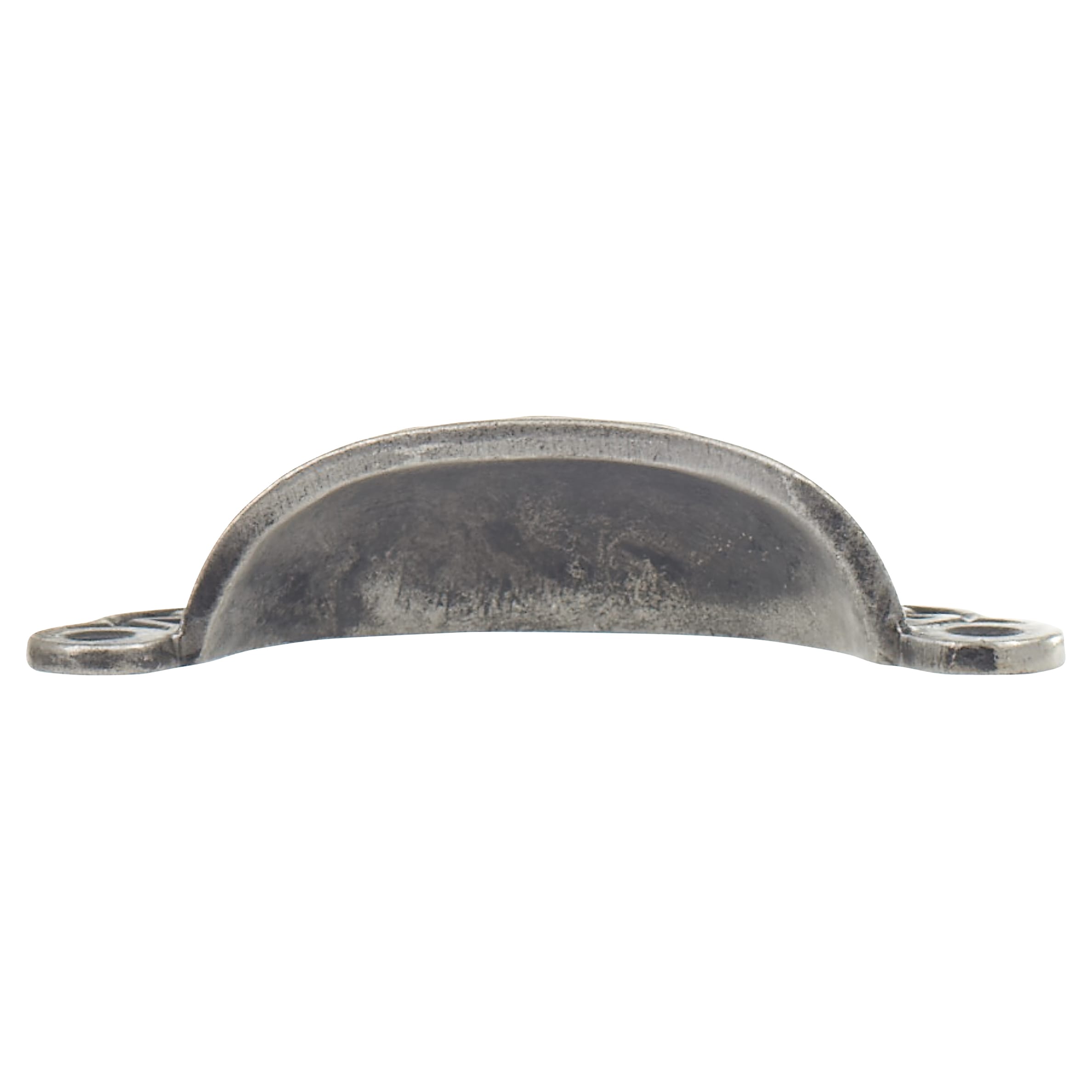 Edwardian Cabinet Cup Handle - 88mm Centres - Pewter Effect - view 3