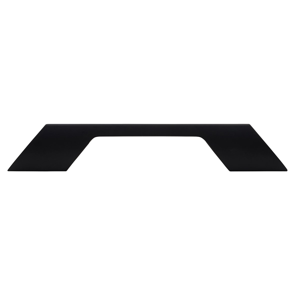 Scorpio 10mm Slim D-Bar Cabinet Pull Handle - 160mm Centres - Matt Black - view 2
