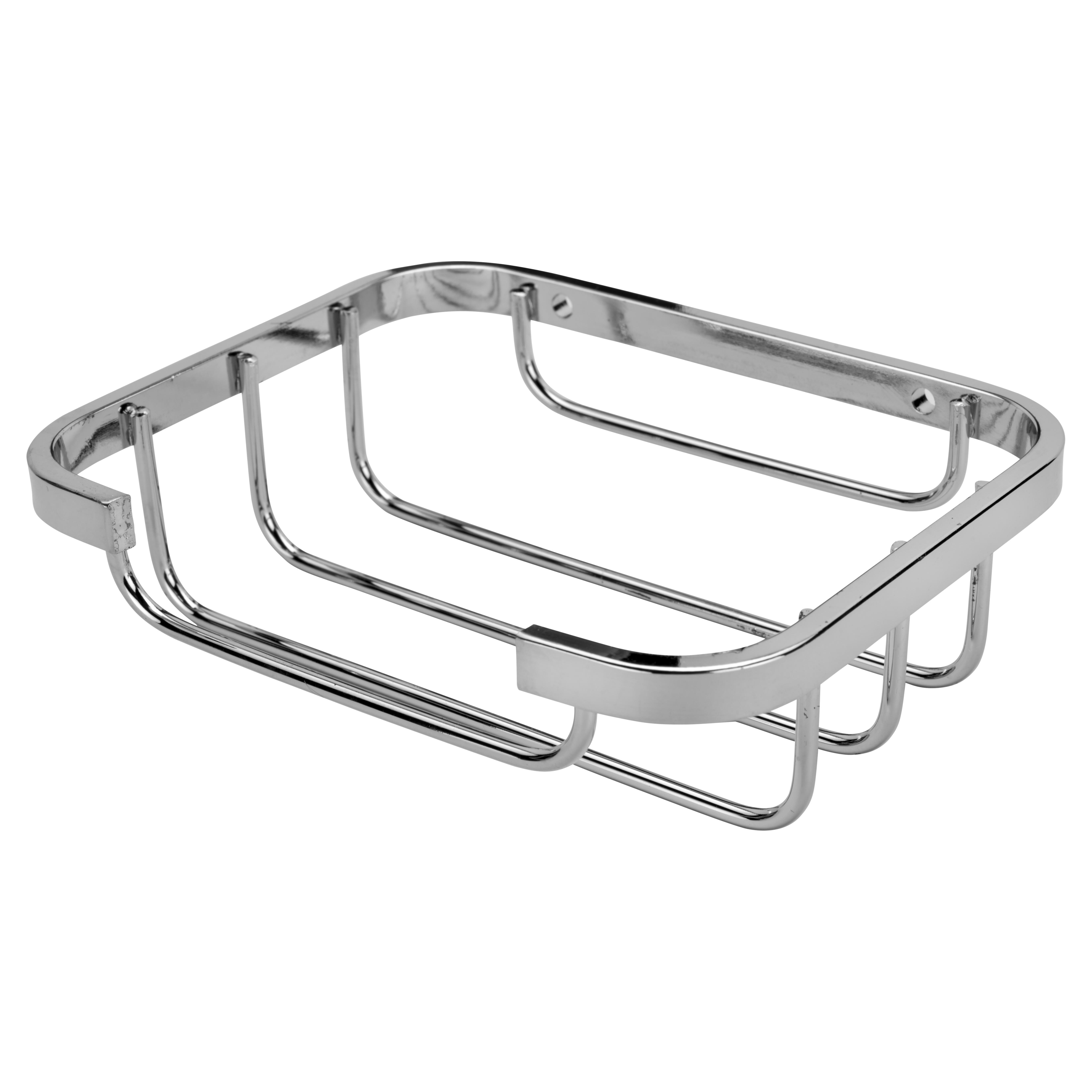 Wirework Small Shower Soap Dish Basket - 35 x 130 x 100mm - Stainless Steel - view 3