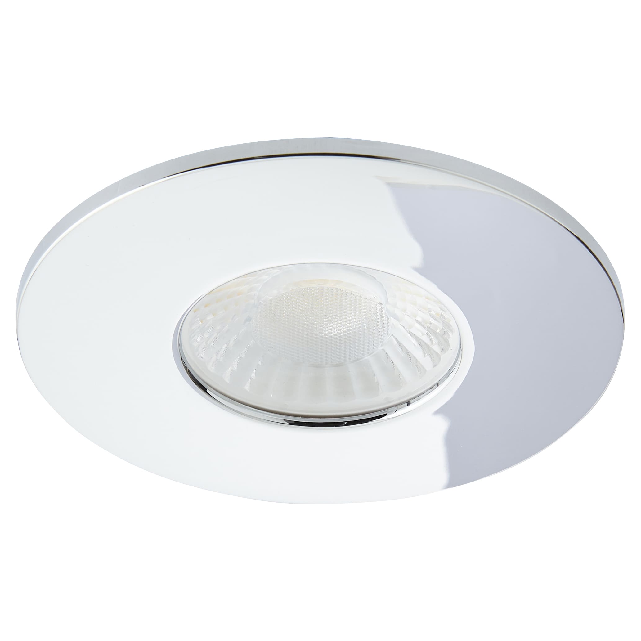 Forum Spa Rhom 8W IP65 Fire Rated LED Dimmable Fixed Downlight - 3/4/6000K CCT - Chrome - view 3
