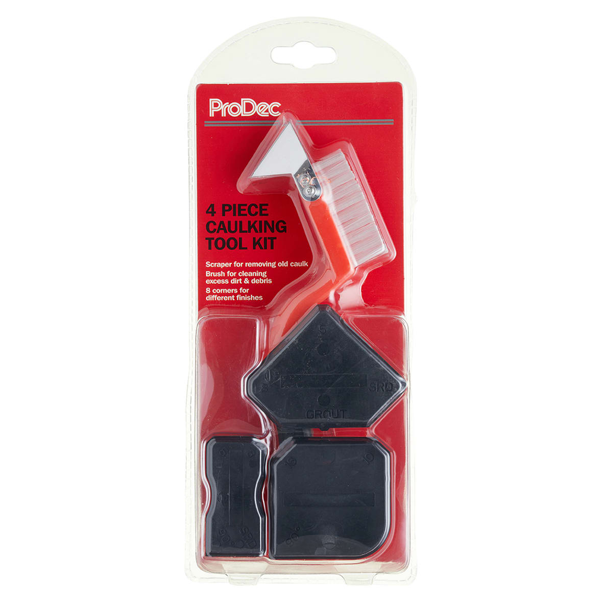 4 Piece Caulking Tool Kit - view 2
