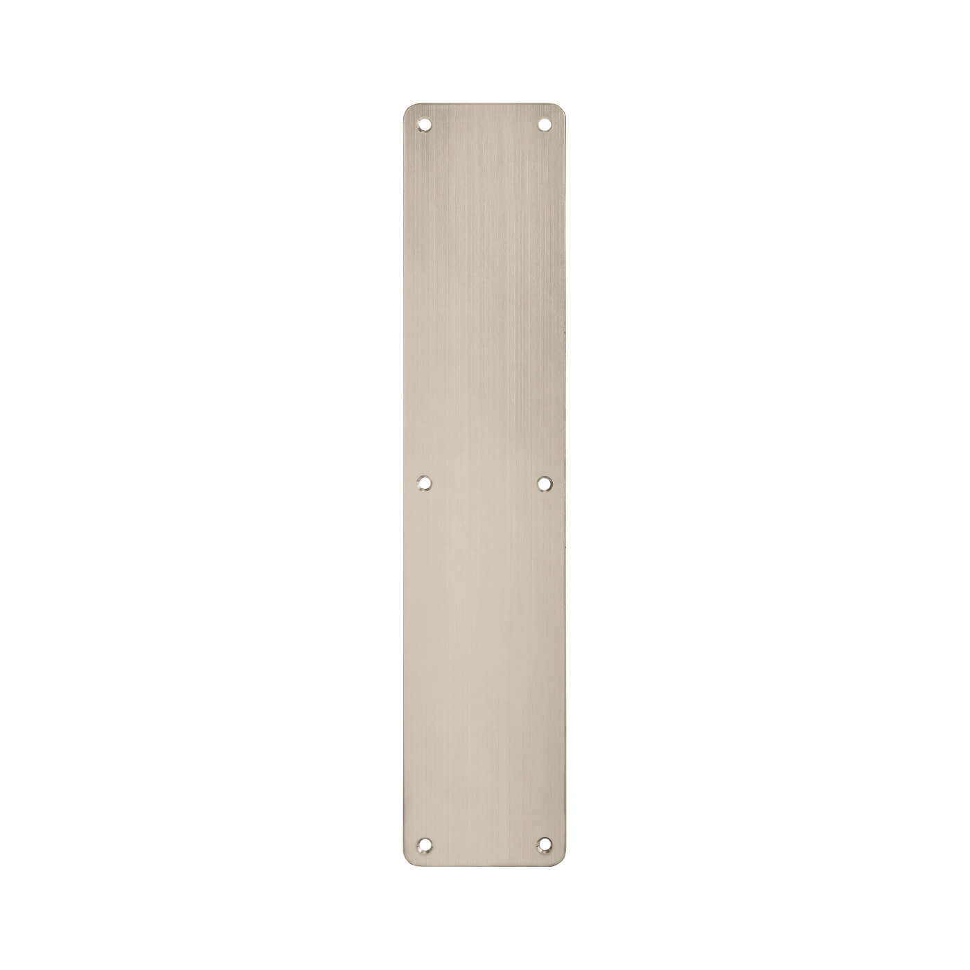 Stainless Steel Plain Finger Plate - 350 x 75 x 1.5mm - Satin - view 2