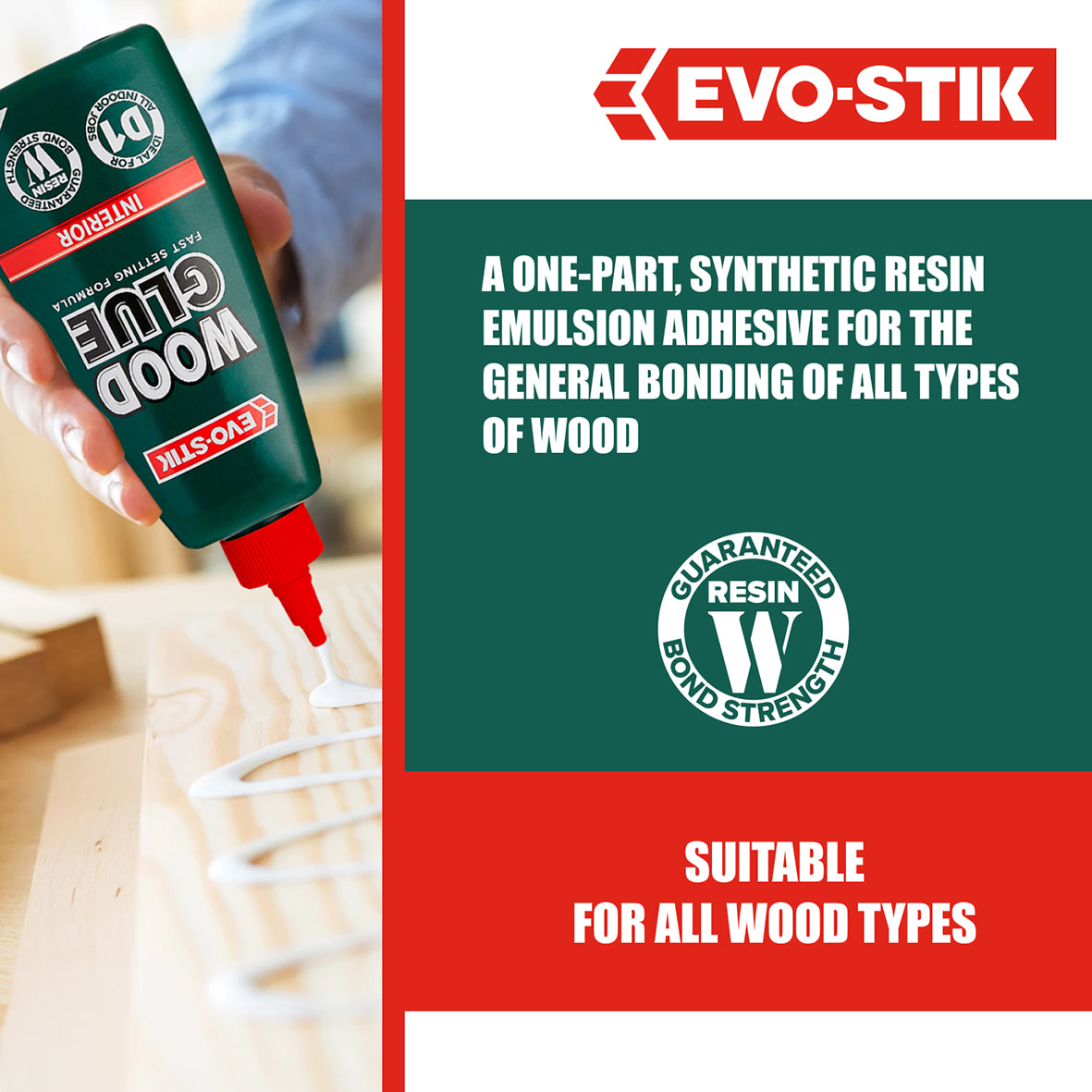 Interior Wood Adhesive - 1000ml - Clear - view 6