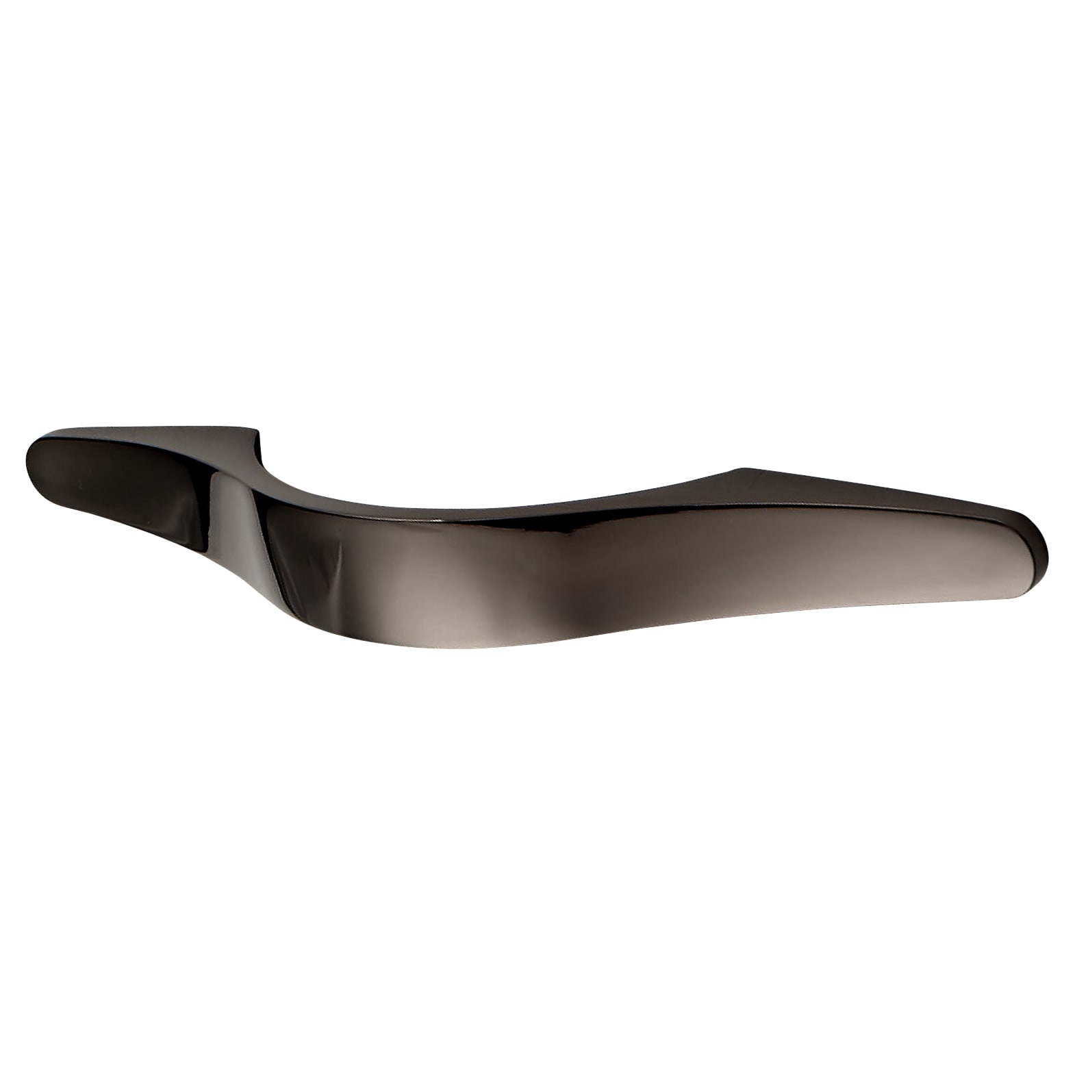 Crofts & Assinder Malvern Bow Cabinet Pull Handle - 96mm Centres - Black Nickel - view 2