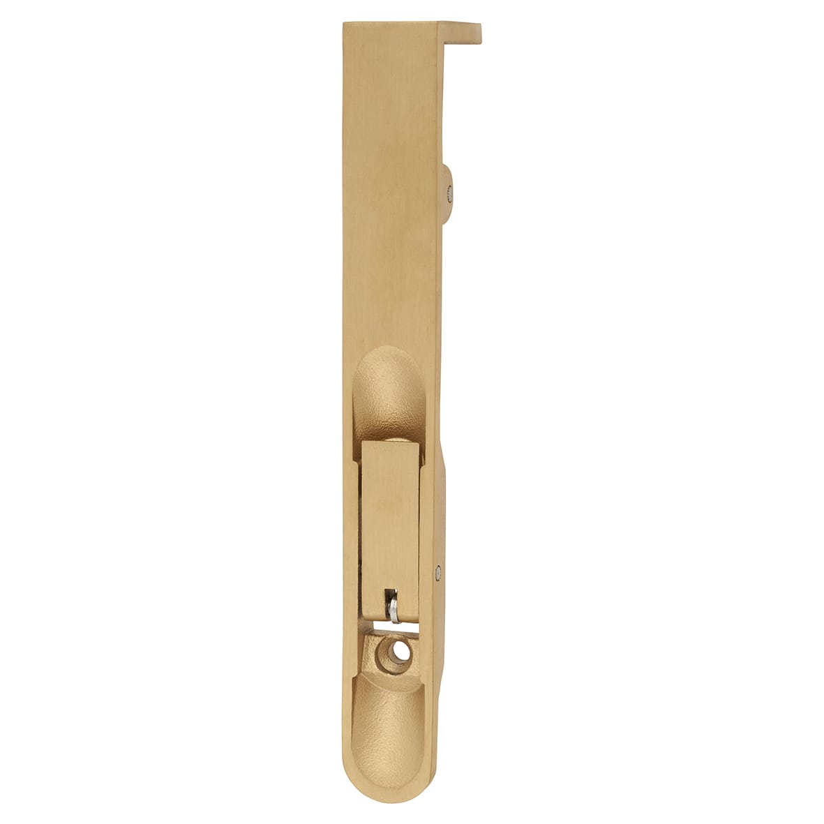 Lever Action Flush Bolt - 150 x 20mm - Fire Rated - Radius - Satin Brass - view 2