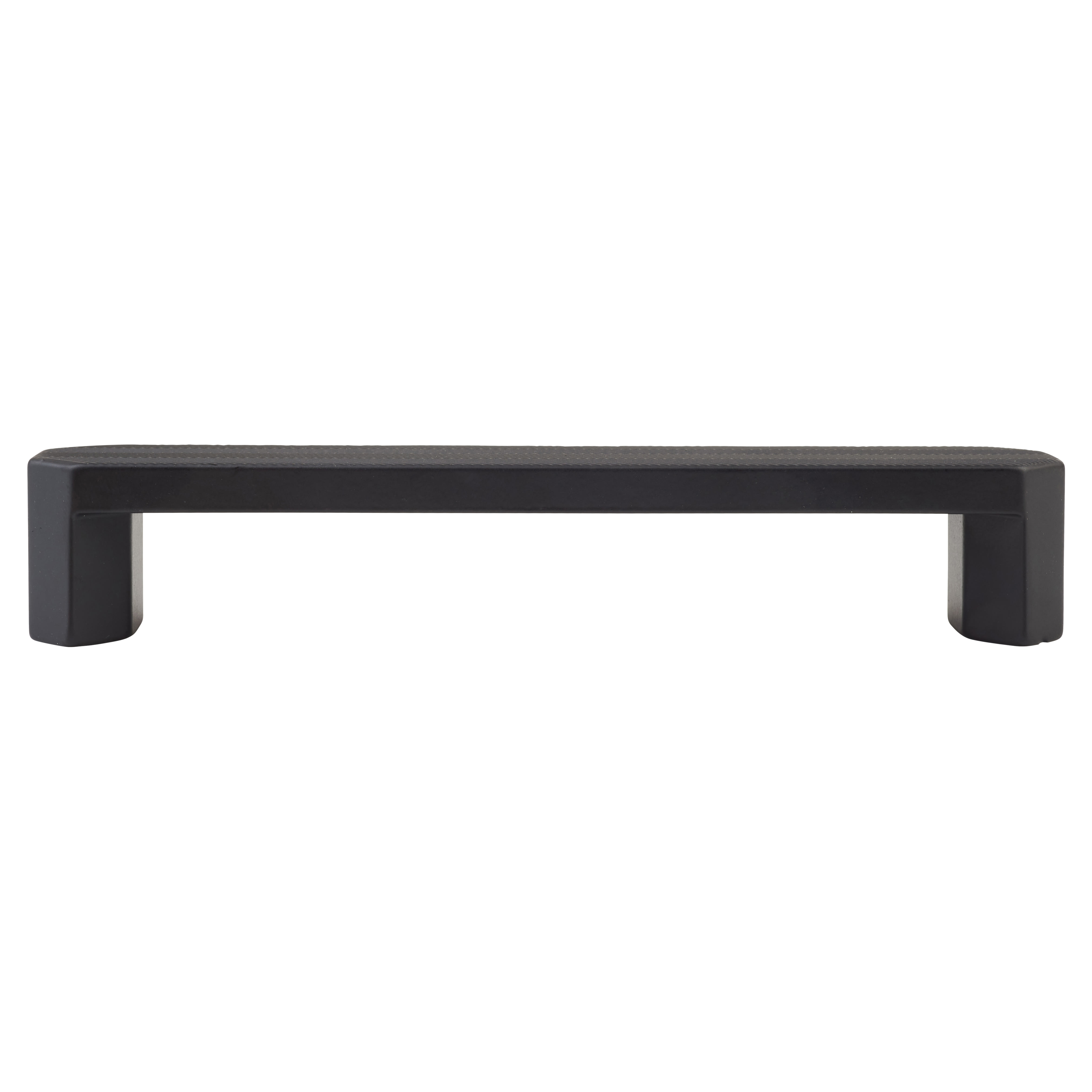 Canyon 28mm D-Bar Cabinet Pull Handle - 128mm Centres - Matt Black - view 2