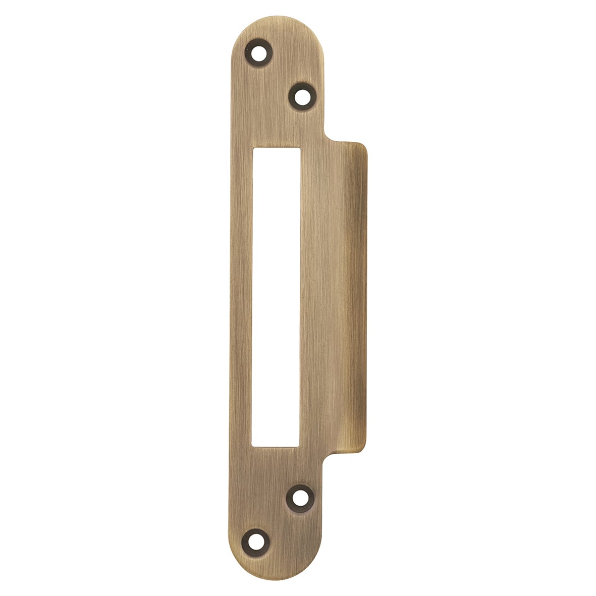 Architectural Bolt Through 3 Lever Sashlock - 65mm Case - 44mm Backset - Radius - Antique Brass - view 2