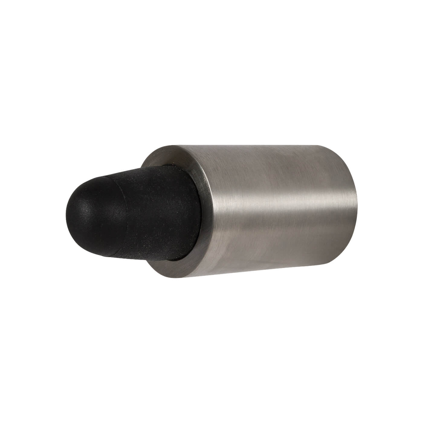 Projection Door Stop - 75mm Projection - Satin Stainless Steel - view 2