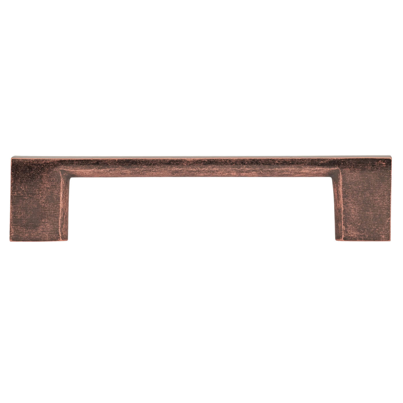 9mm Slim D-Bar Cabinet Pull Handle - 96mm Centres - Antique Copper - view 3