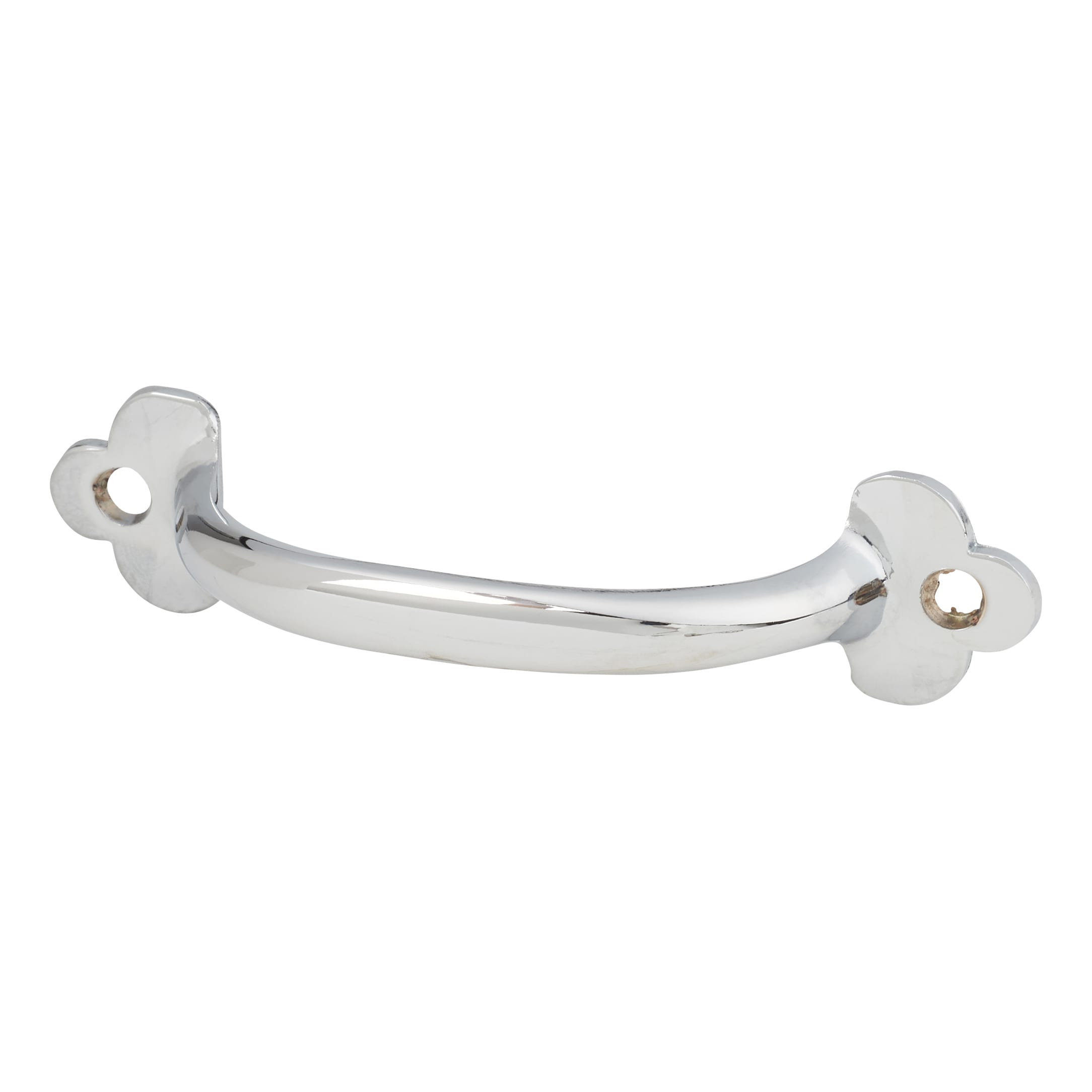 Shaker 31mm D-Bar Cabinet Pull Handle - 85mm Centres - Polished Chrome - view 2
