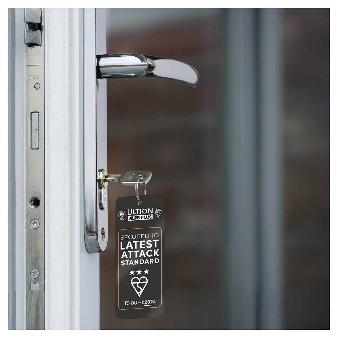 ALPS 3 Star PLUS Euro Thumbturn Cylinder - 50mm Turn + 50mm - Satin Nickel/Brass - Keyed to Differ - view 5