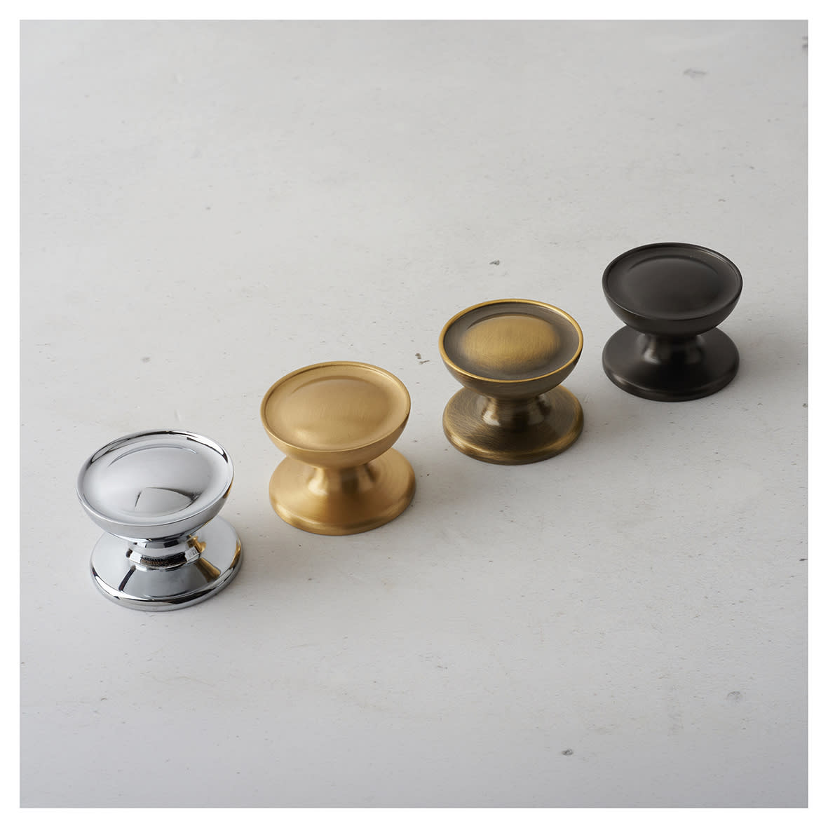 Marcus Surrey Round Cabinet Knob - 38mm Diameter - Matt Bronze - view 4