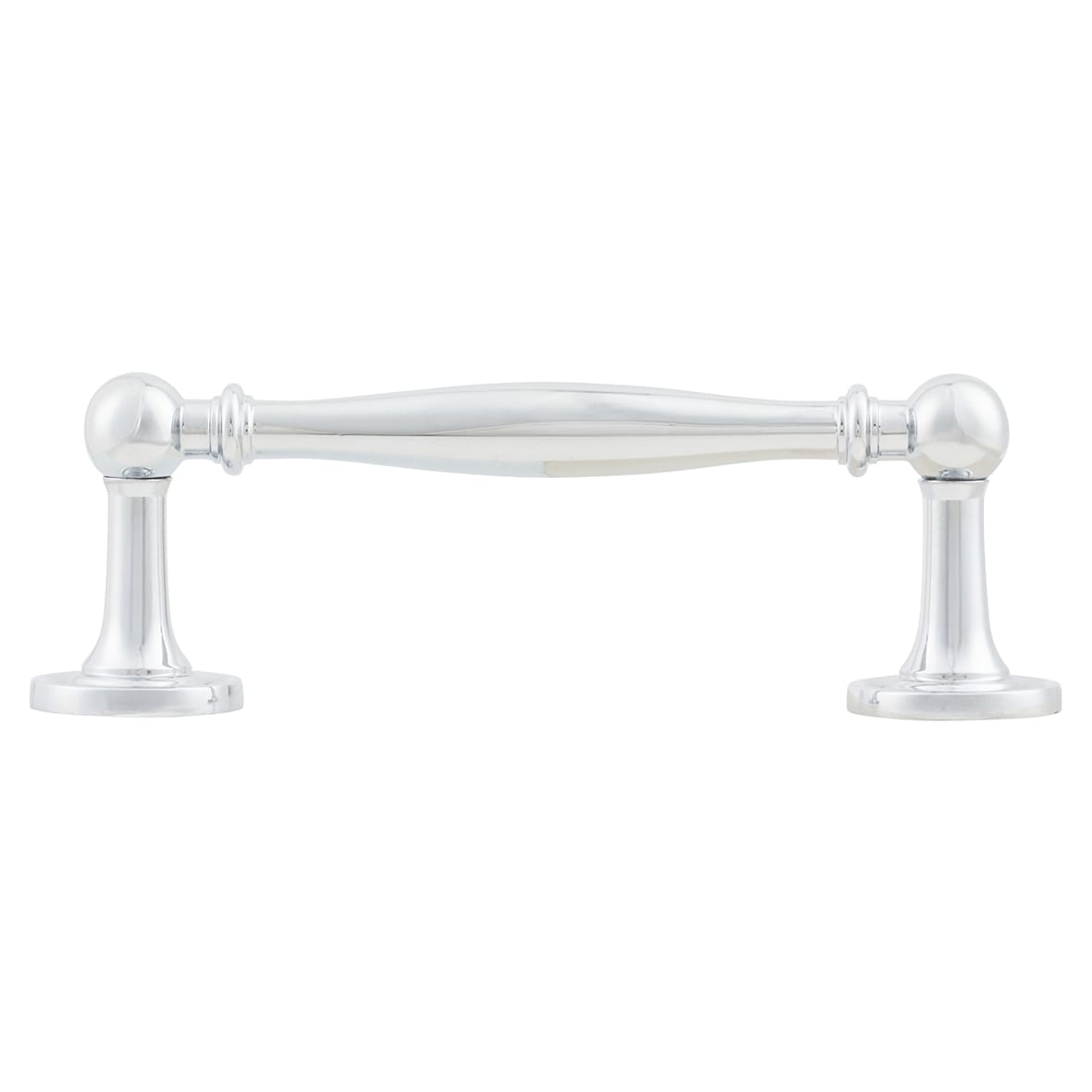 Marcus Colonial 11.5mm D-Bar Cabinet Pull Handle - 96mm Centres - Pol Chrome - view 2