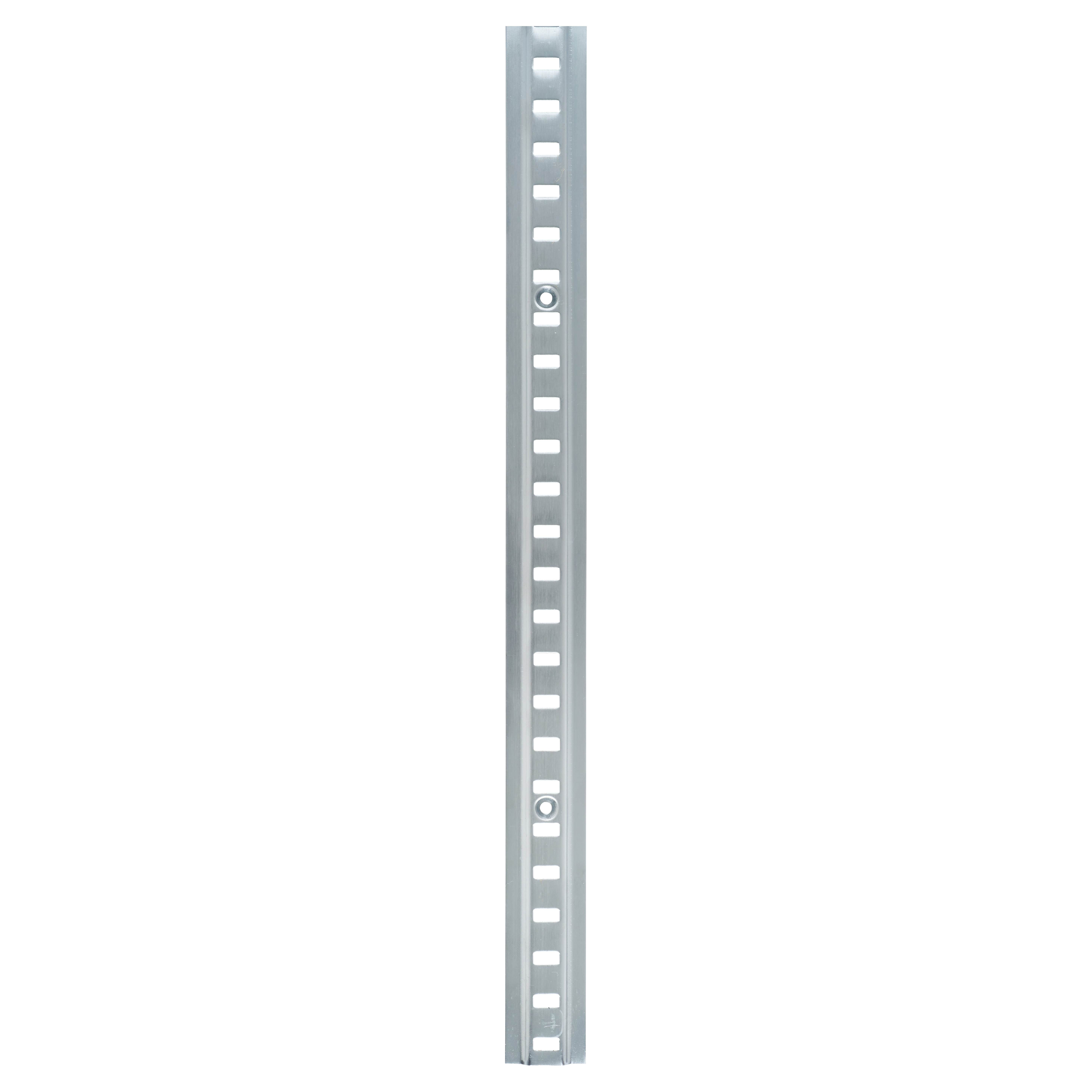 Raised Bookcase Strip - 1829 x 24mm - Satin Chrome Plated (On Solid Brass) - view 2