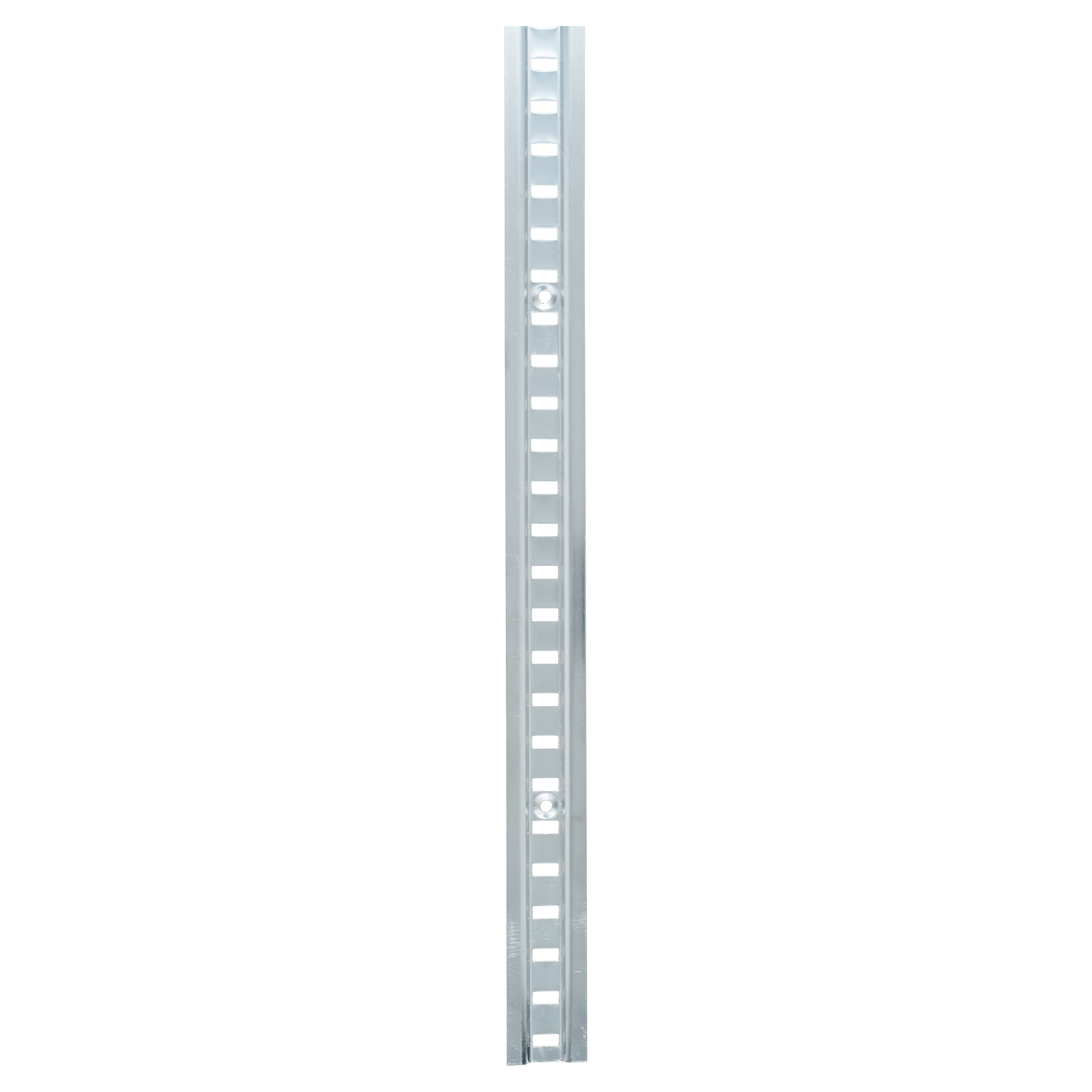 Raised Bookcase Strip - 1829 x 24mm - Satin Chrome Plated (On Solid Brass) - view 5