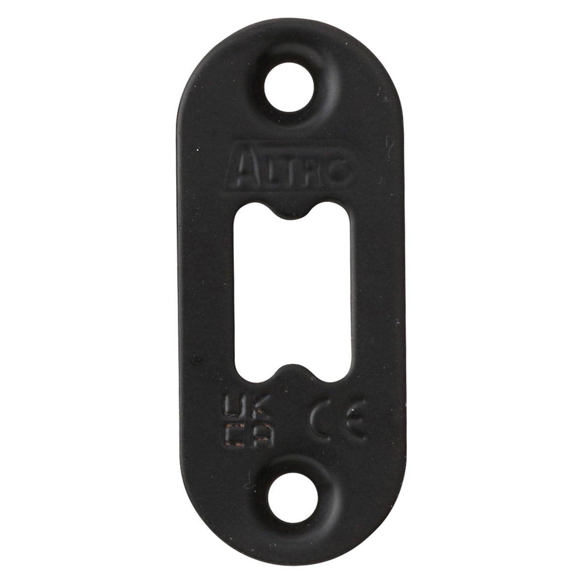 Heavy Duty Tubular Latch - 65mm Case - 44mm Backset - Radius - Matt Black - view 4