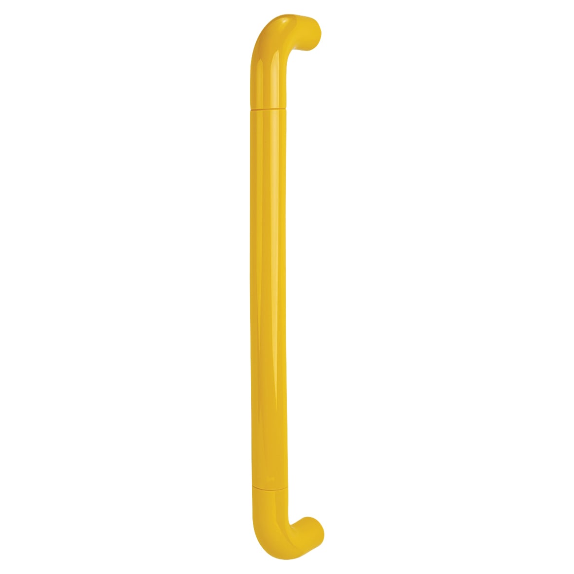 Golden Yellow Nylon D-Bar Door Pull Handle - Bolt Fix - 600mm c/c - view 2