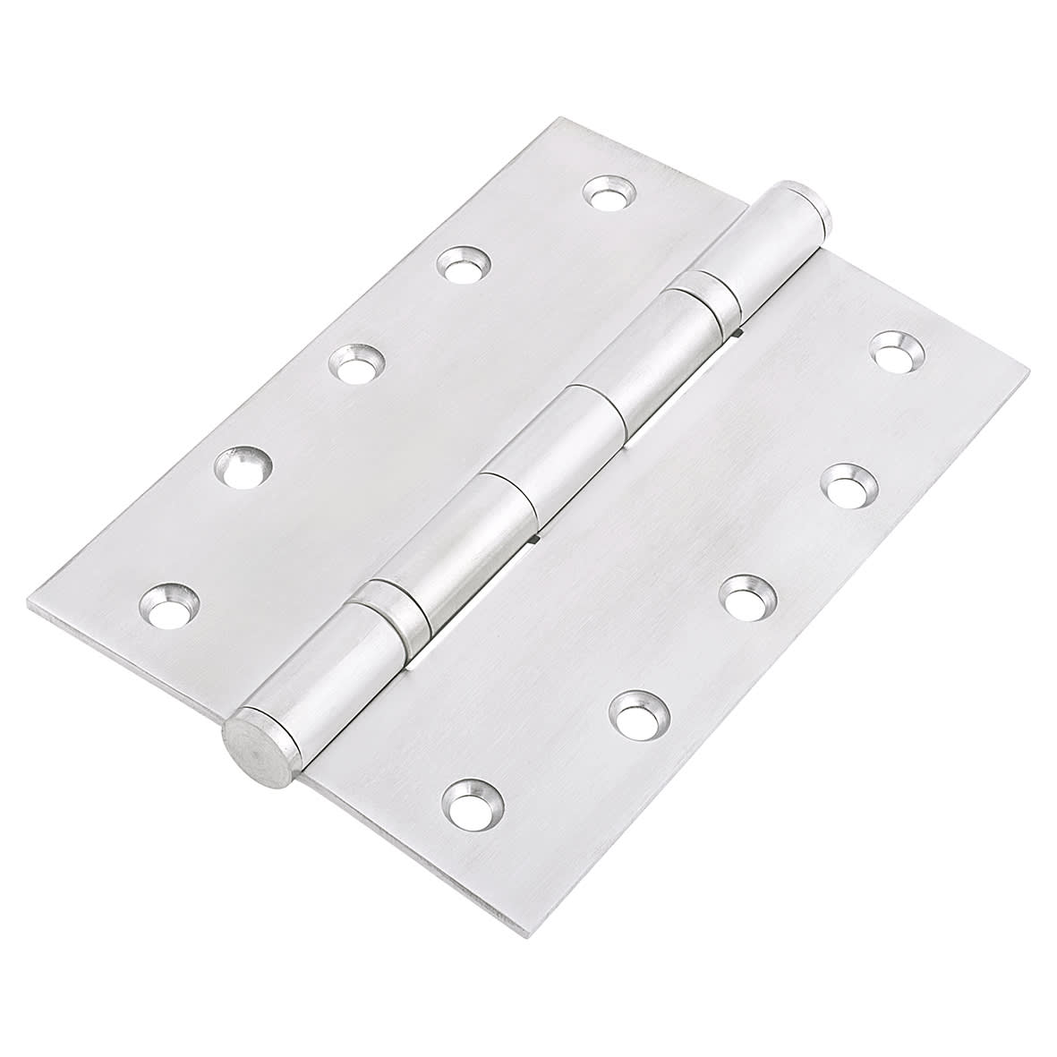 Heavy Duty Ball Bearing Butt Door Hinge - 152 x 102 x 3mm - Satin Stainless Steel - Pair - view 2