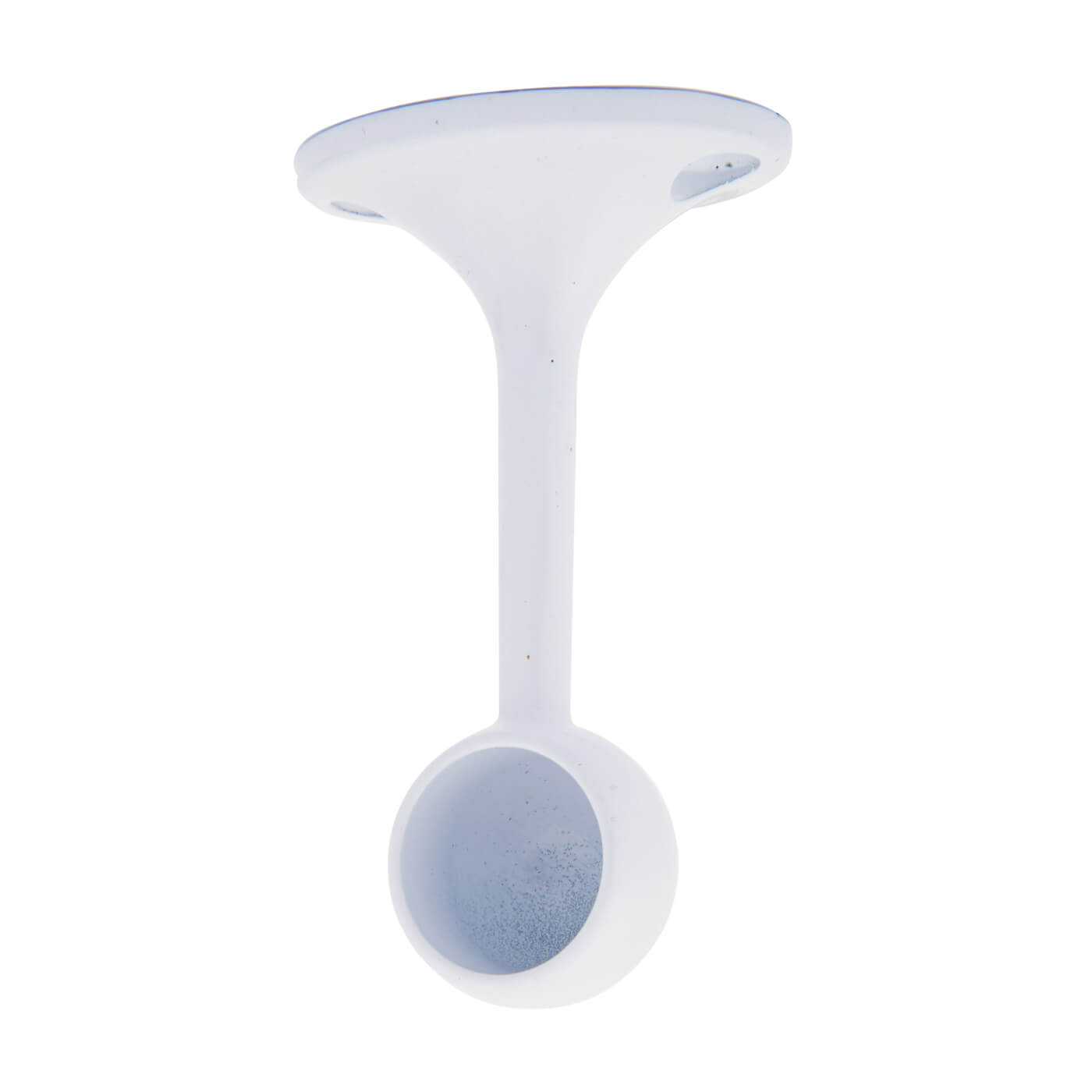 25mm Hanging Rail End Bracket - White - Pack of 2 - view 2