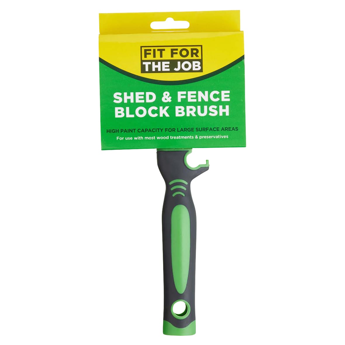Shed & Fence Block Brush - 4"/102mm Width - view 2