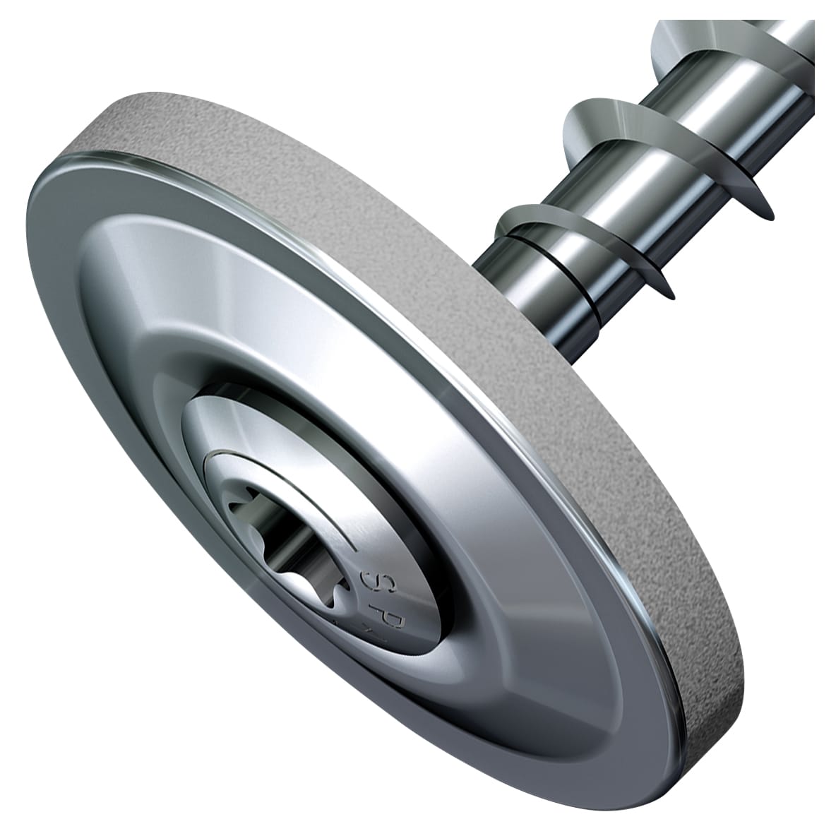 Raised Countersunk T-Star Plus Sealing Screw - 4.5 x 55mm - A2 Stainless Steel - Pack of 70 - view 2