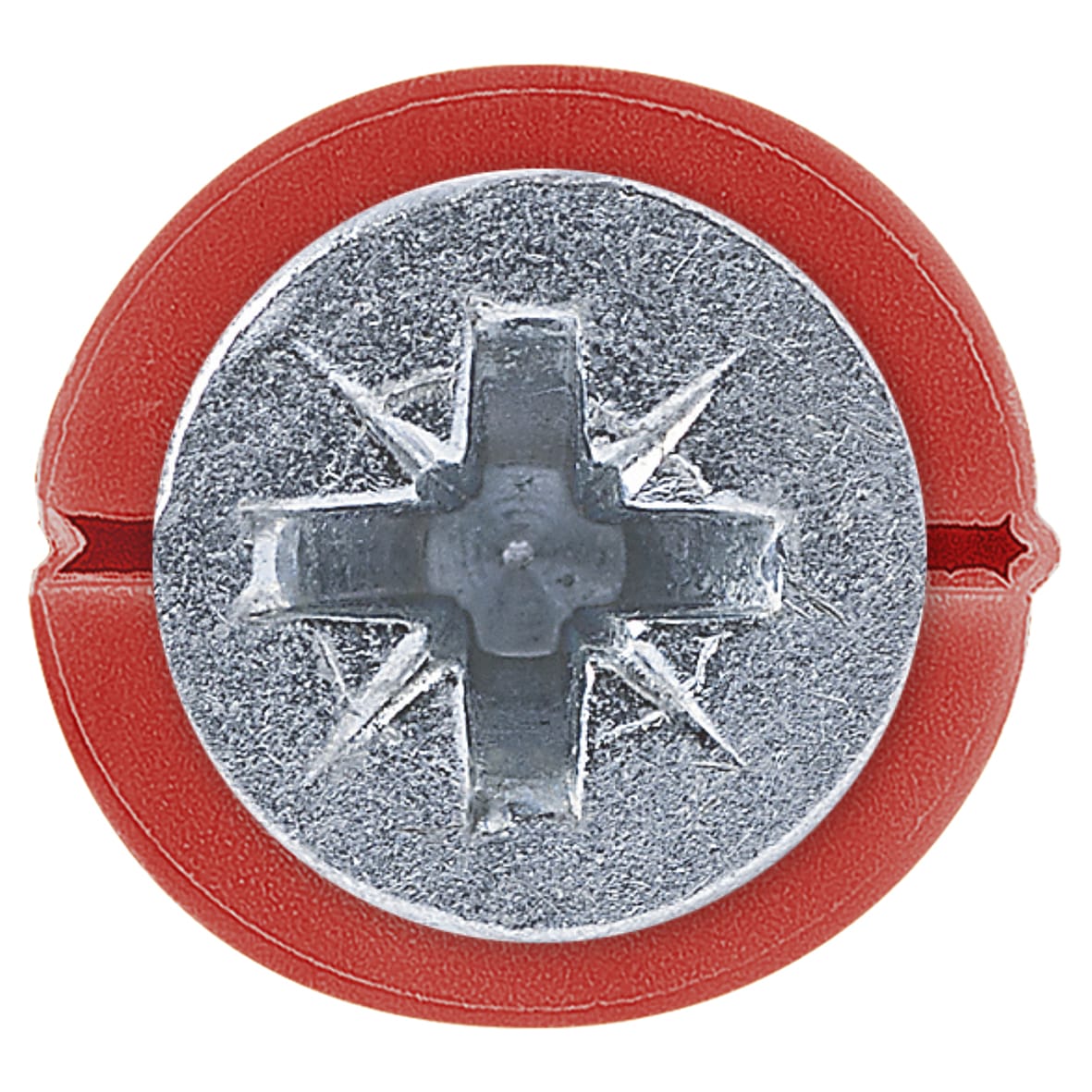 UNO Wall Plug - 6 x 28mm - Red - Pack of 1000 - view 4