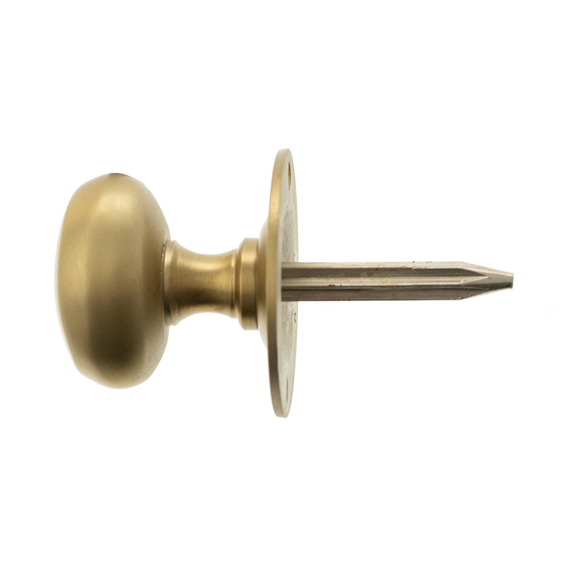 Oval Spline Thumbturn Only - Satin Brass - view 2