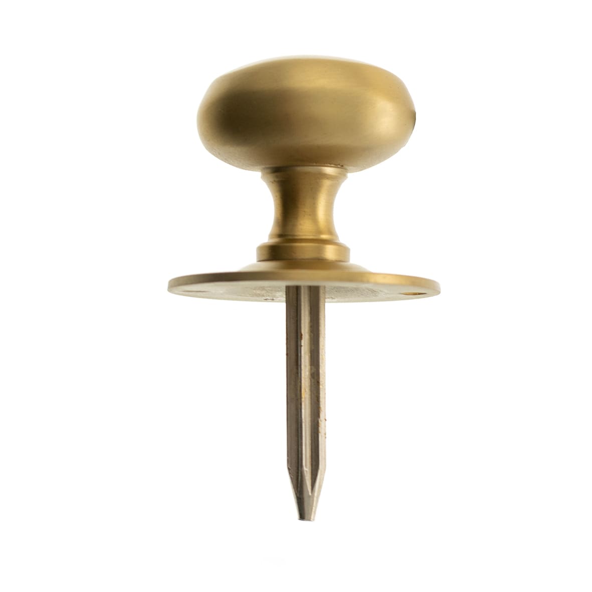 Oval Spline Thumbturn Only - Satin Brass - view 4