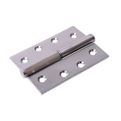 Lift-Off Butt Door Hinge - 102 x 76 x 2mm - Right Hand - Satin Stainless Steel - Pair - view 2