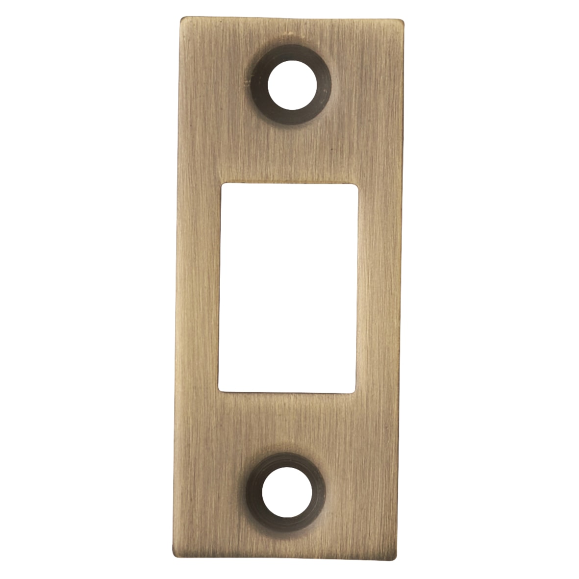 5mm Bolt Through Tubular Bathroom Deadbolt - 127mm Case - 108mm Backset - Square - Ant Brass - view 2