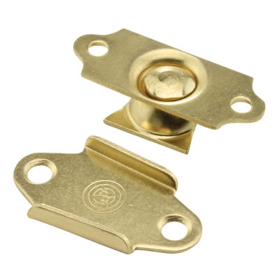 Mirror Swivel Movement Bracket - 32 x 15mm - Electro Brass - Pack of 2 - view 2