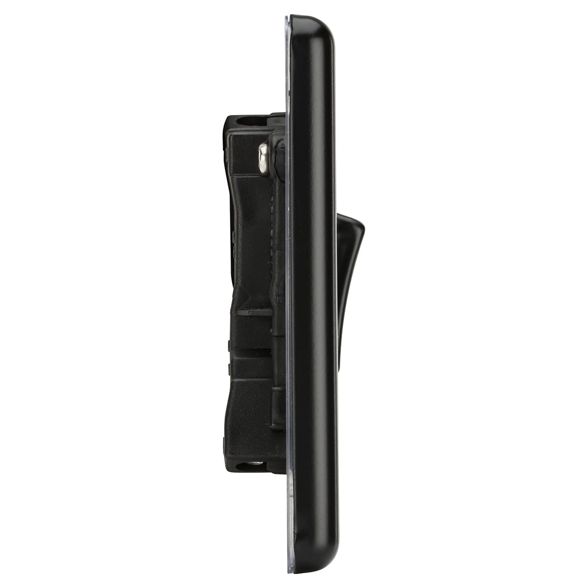 10AX 2 Gang 2 Way Round Edge Light Switch - Matt Black - view 3