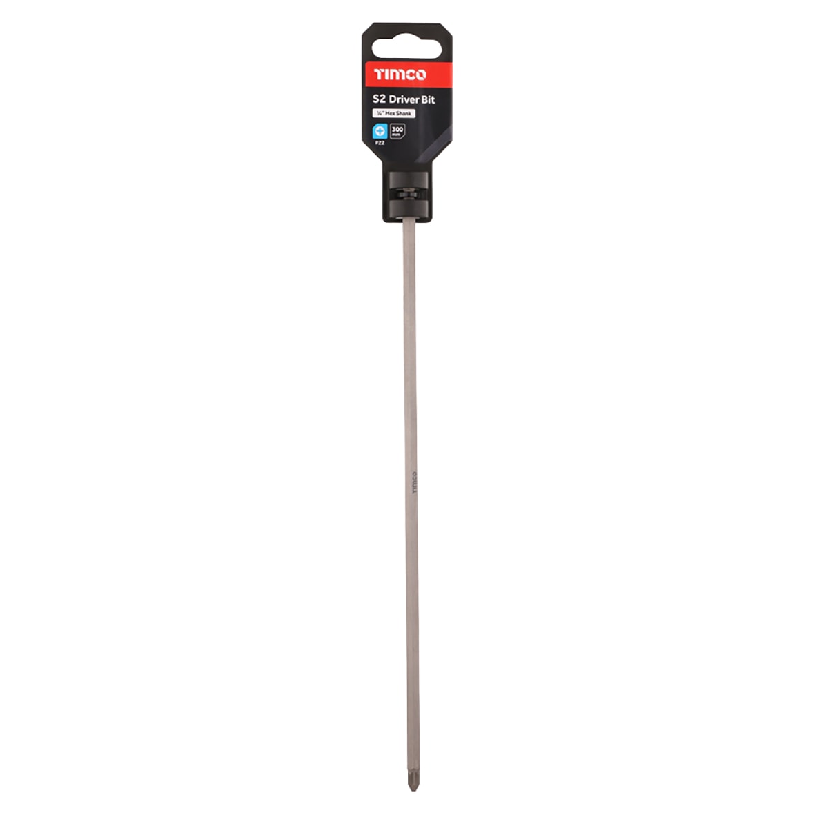 Steel Driver Bit - Pozi - - 300mm Length - view 3