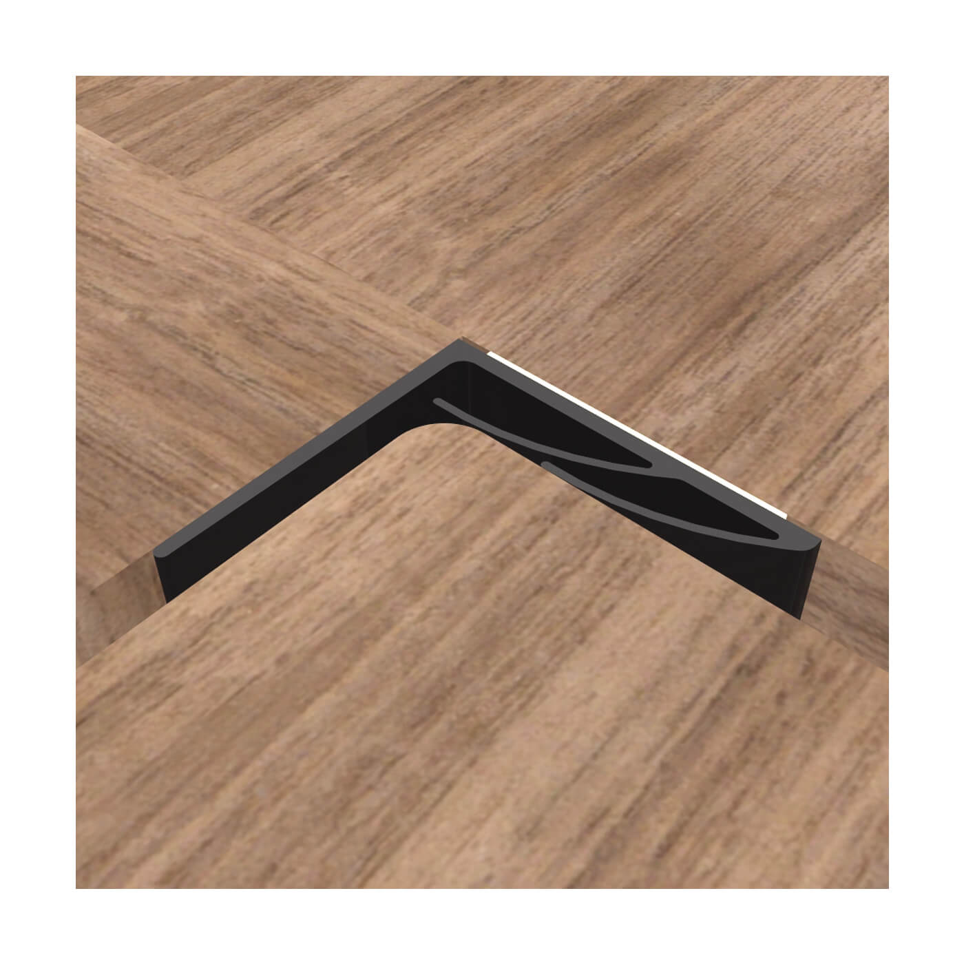 710 Perimeter Seal - 2100mm Length - Black - Pack of 5 - view 3