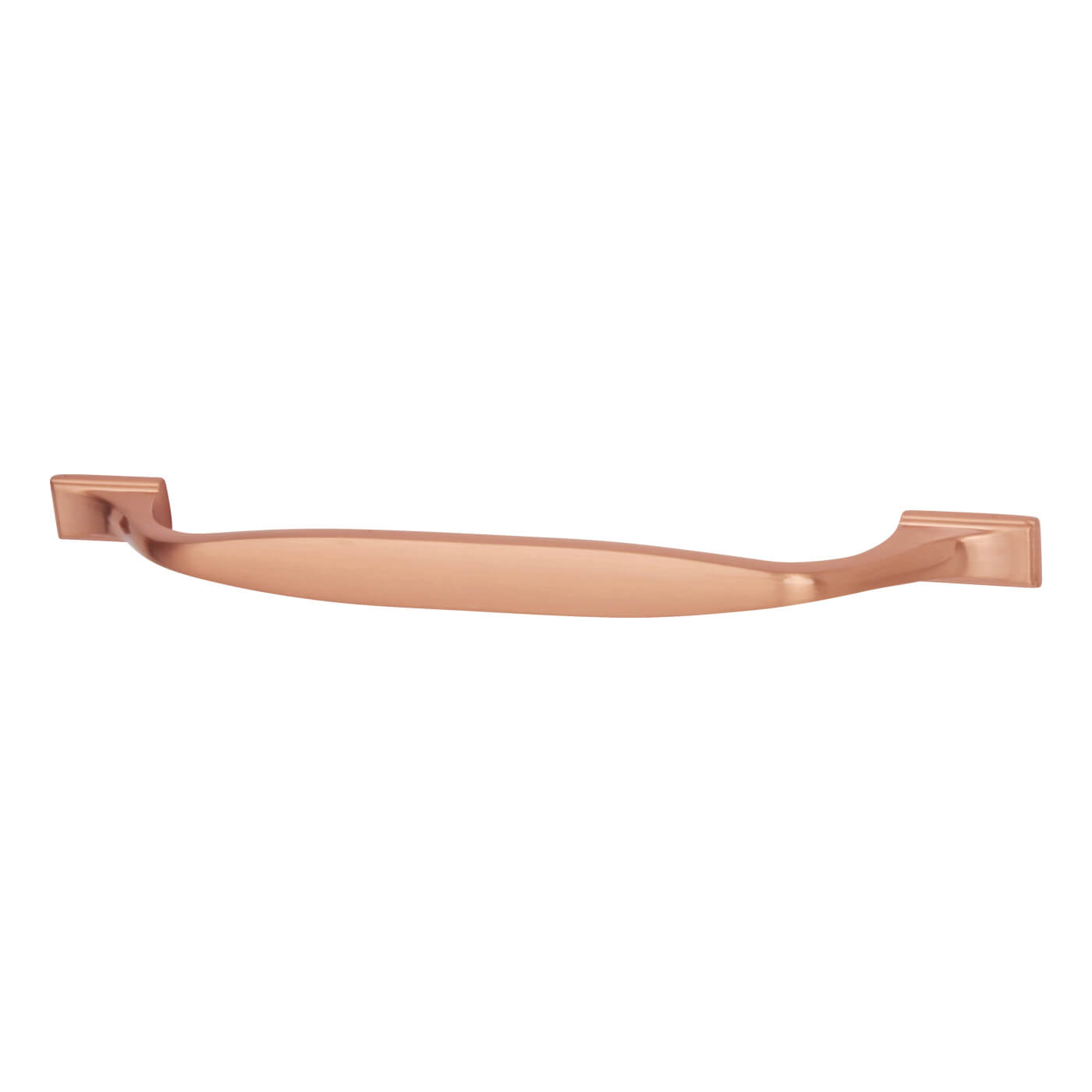 Crofts & Assinder Marlborough 15mm D-Bar Cabinet Pull Handle - 160mm Centres - Brushed Copper - view 2
